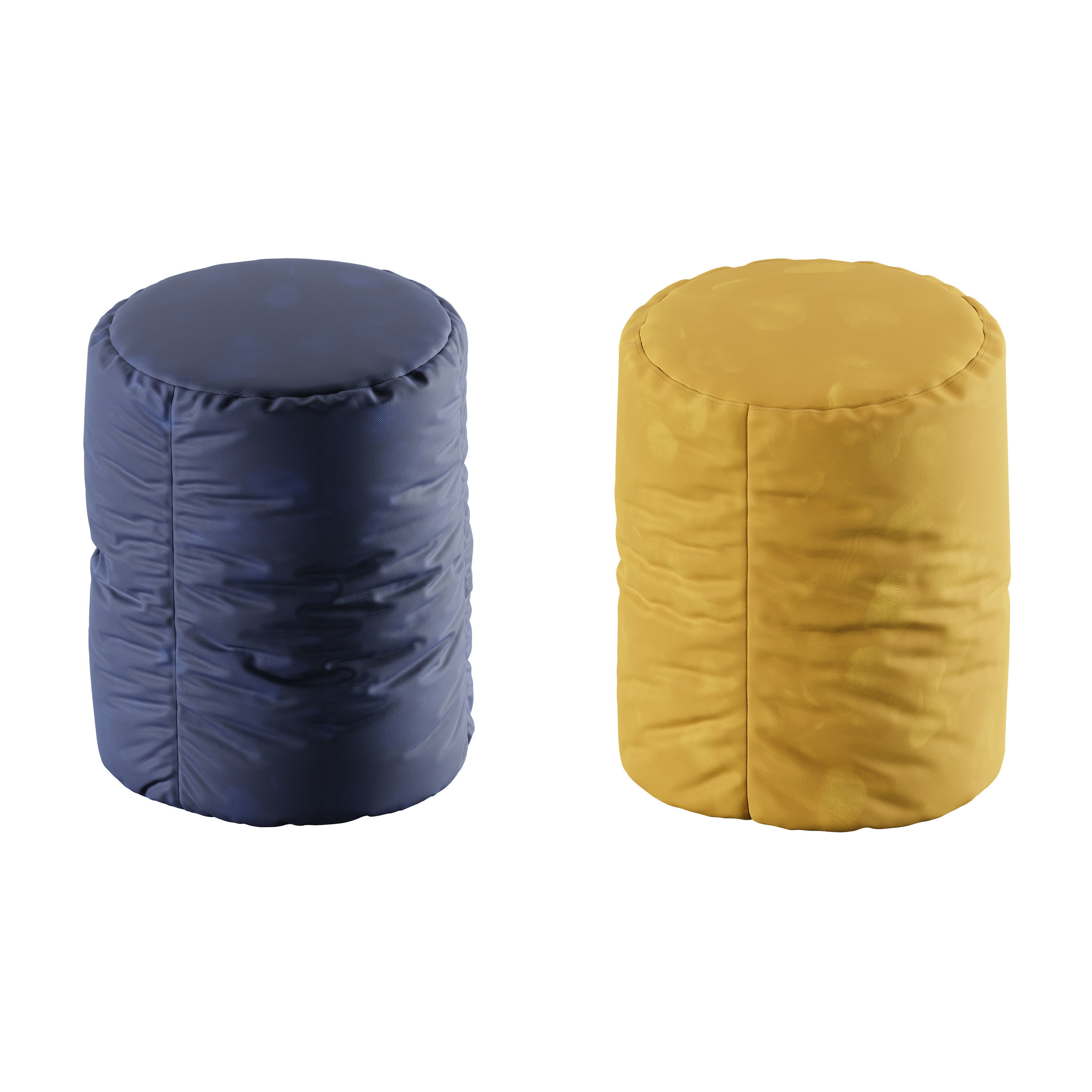 Circular Pouf 3D model CGTrader