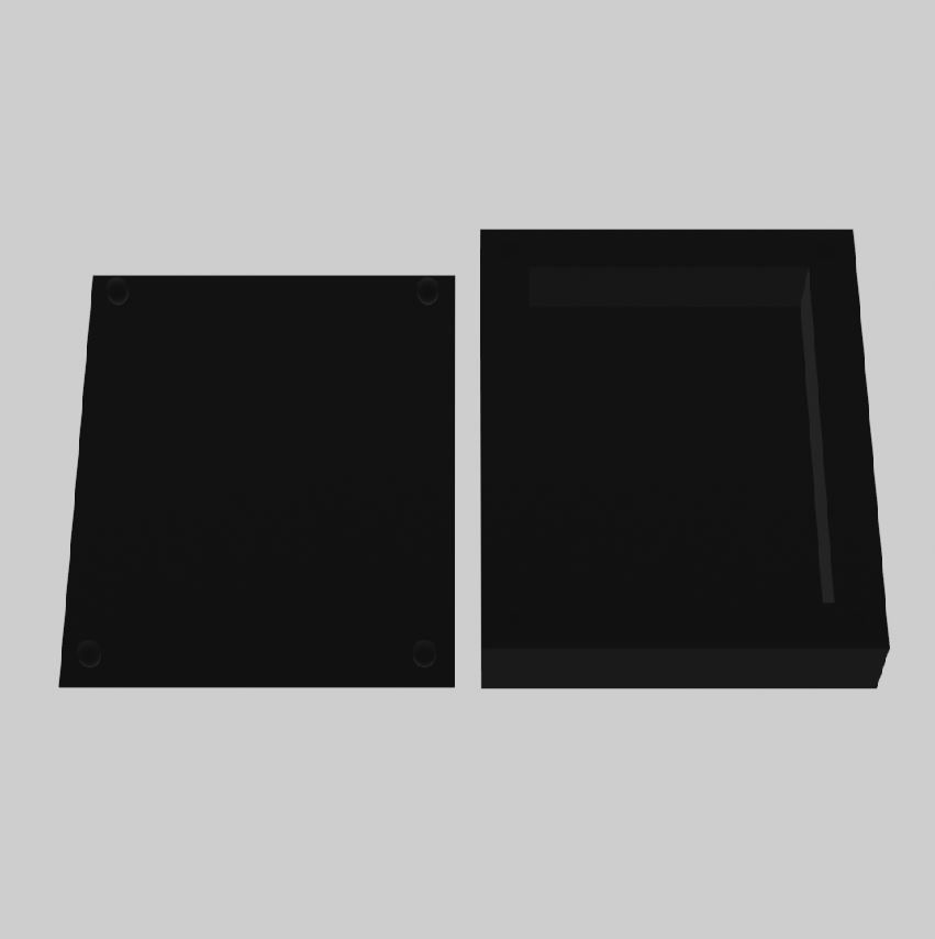 3D Printable Box for Cards 3D model 3D printable | CGTrader