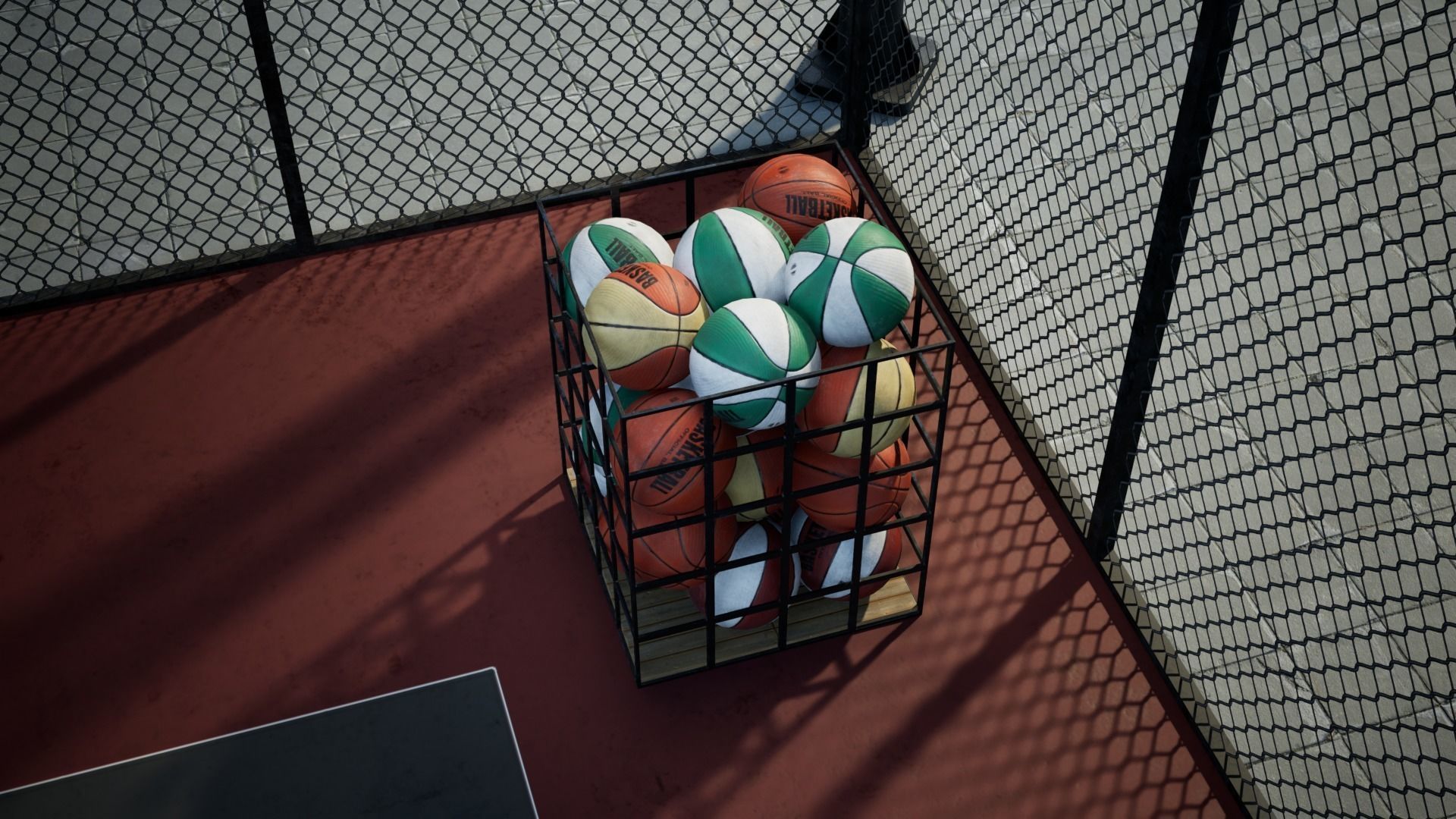 3D model Basketball Arena game Ready UE VR / AR / lowpoly CGTrader