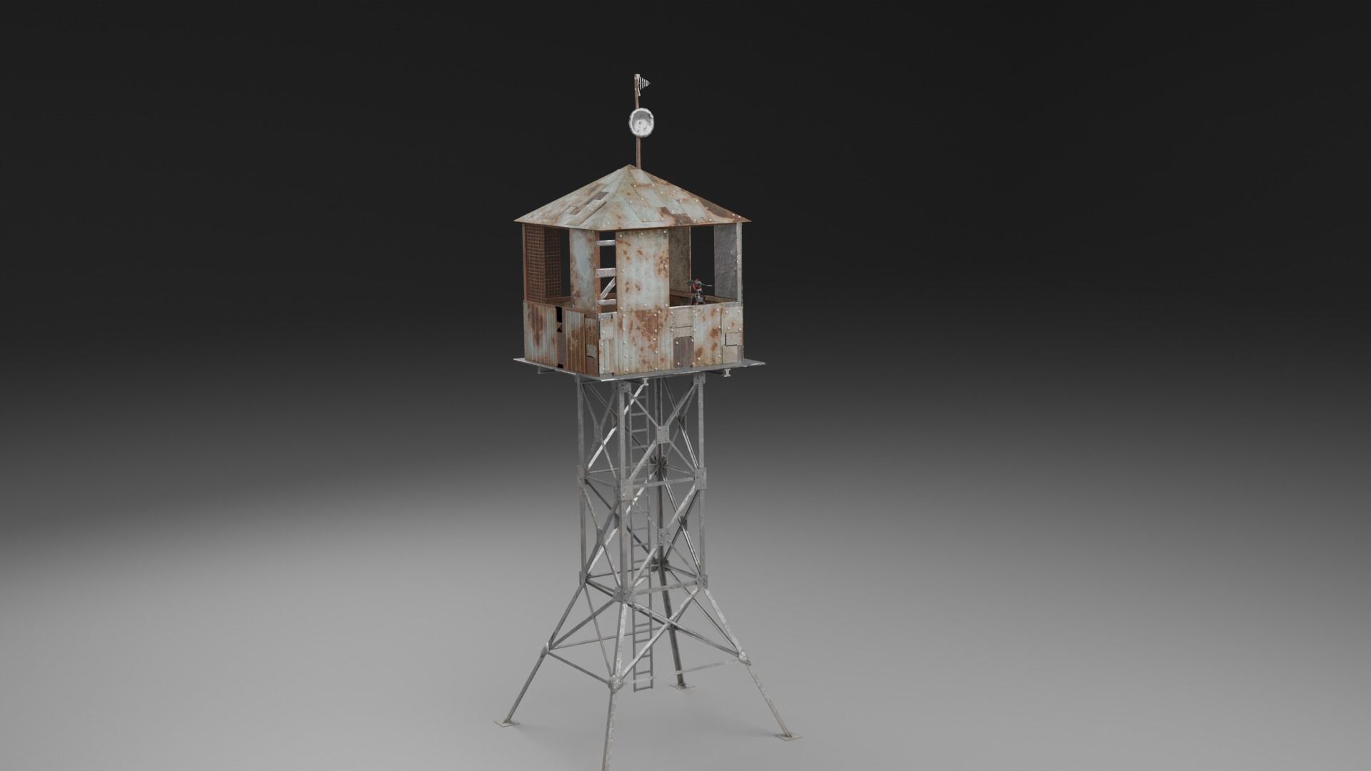Apocalypse Tower 3D model CGTrader