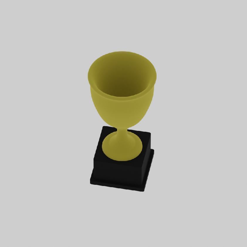 Printable Trophy 3D model 3D printable | CGTrader