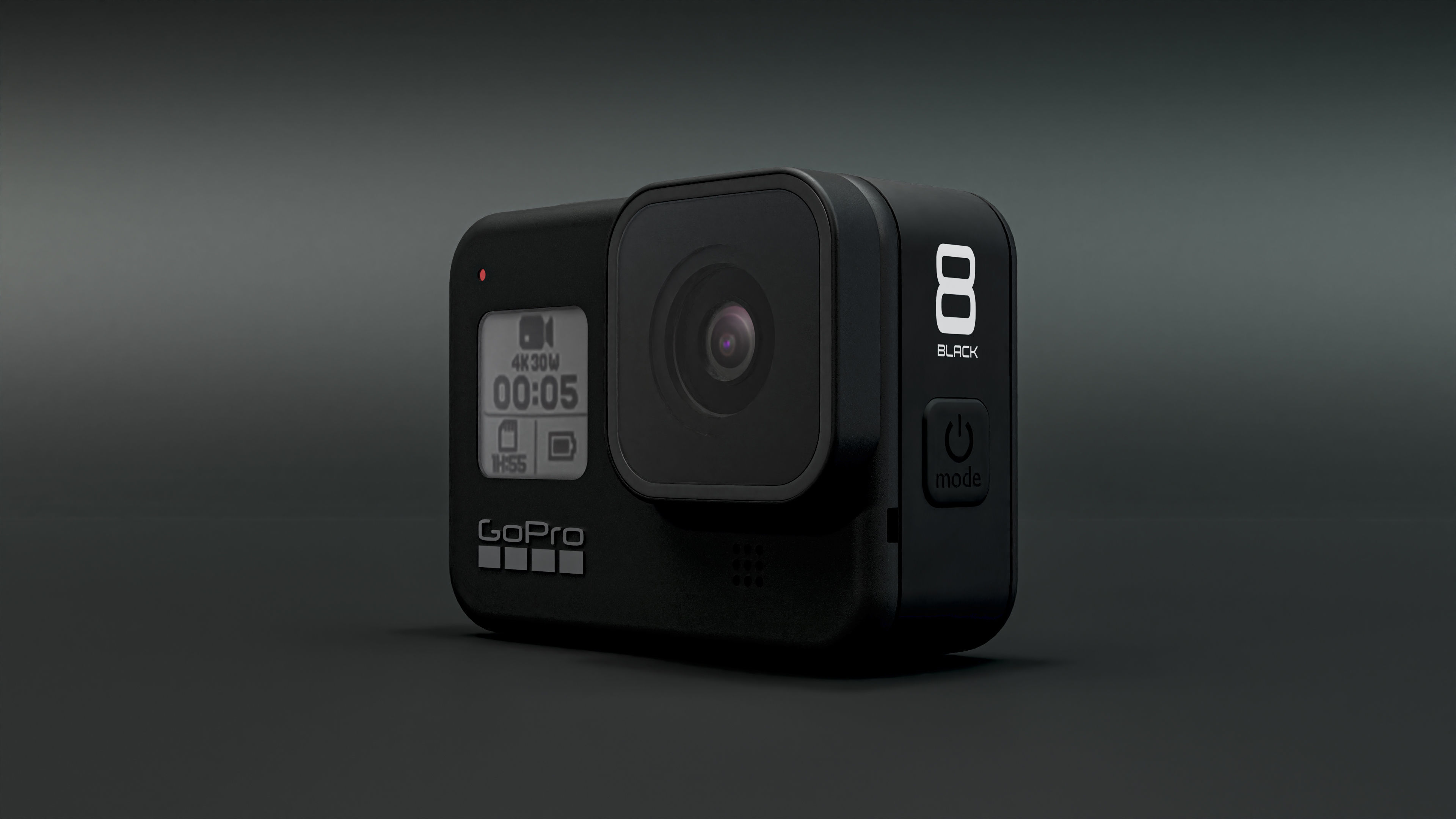 GoPro 8 Black 3D model rigged | CGTrader