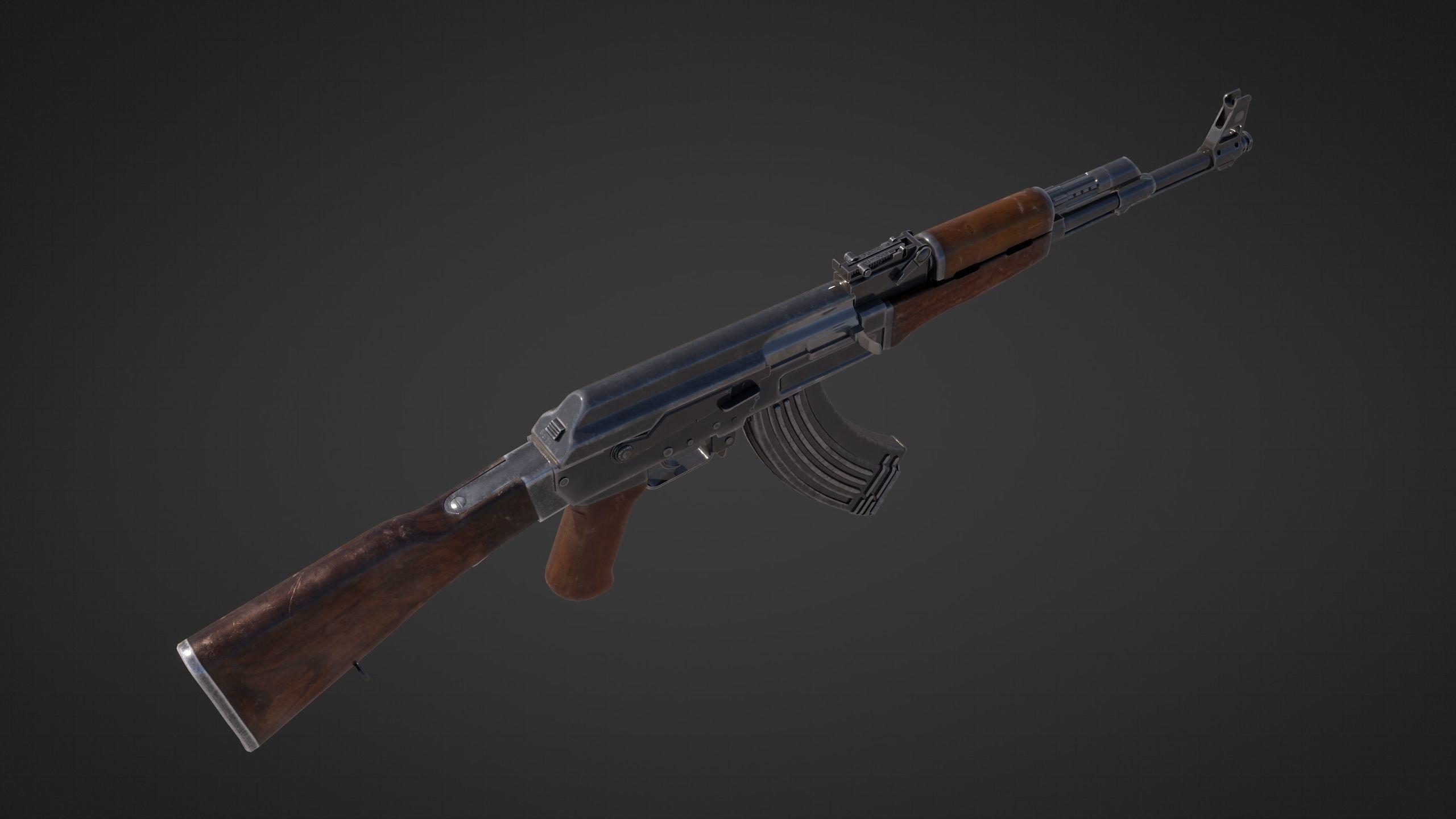 47 Rifle ak-47-rifle 3D model | CGTrader
