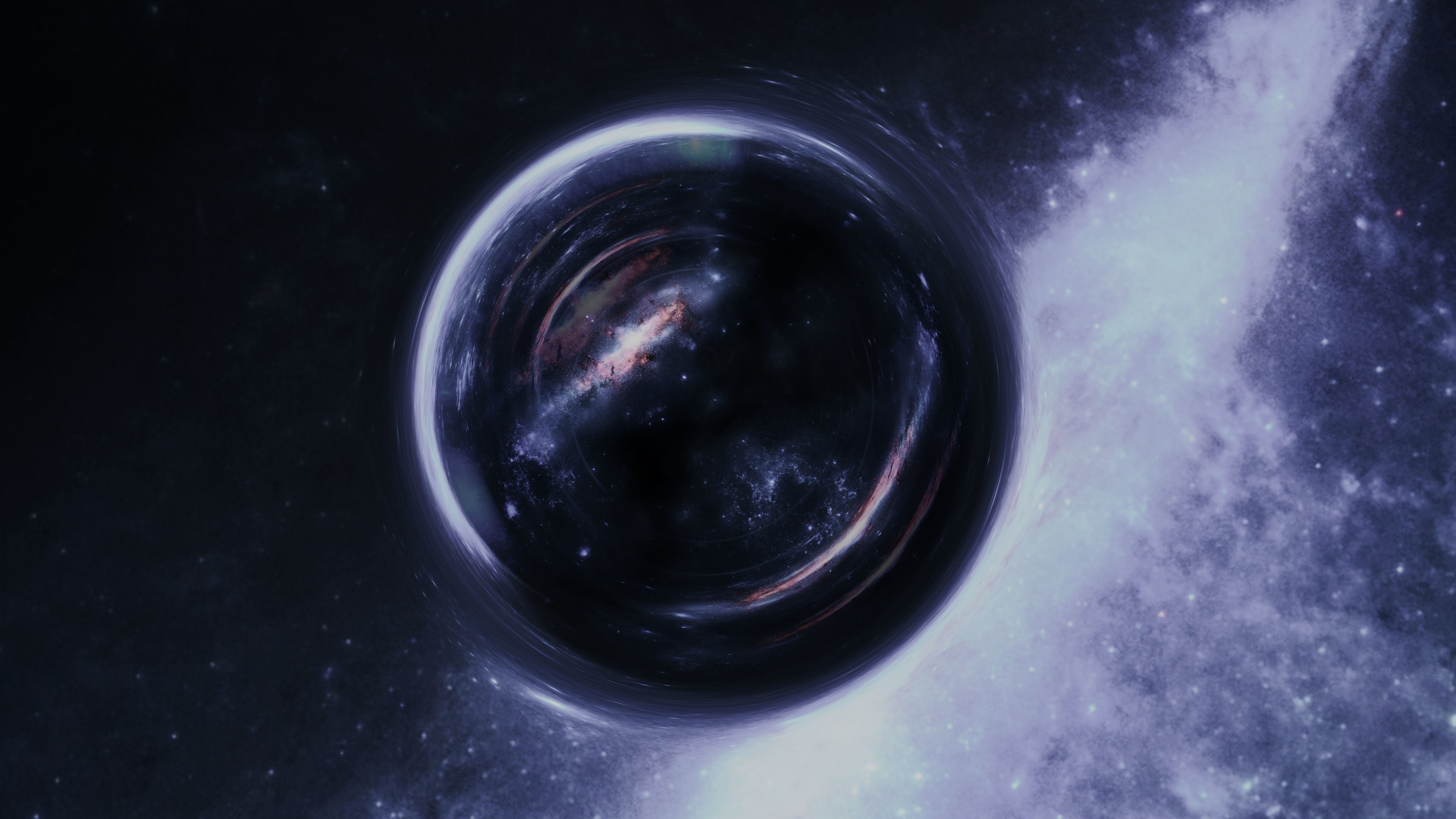 Interstellartype Wormhole 3D model CGTrader