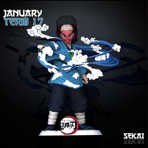 Sakonji Urokodaki Sculpture Sekai 3D Models 3D model 3D printable | CGTrader