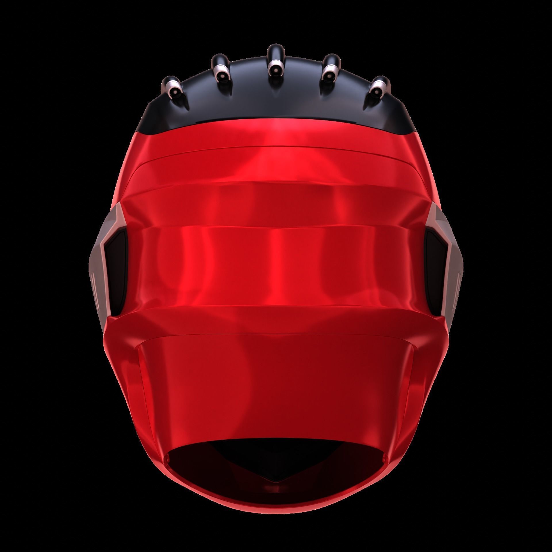 Ironheart Helmet 3D printable model Interior details 3D model 3D