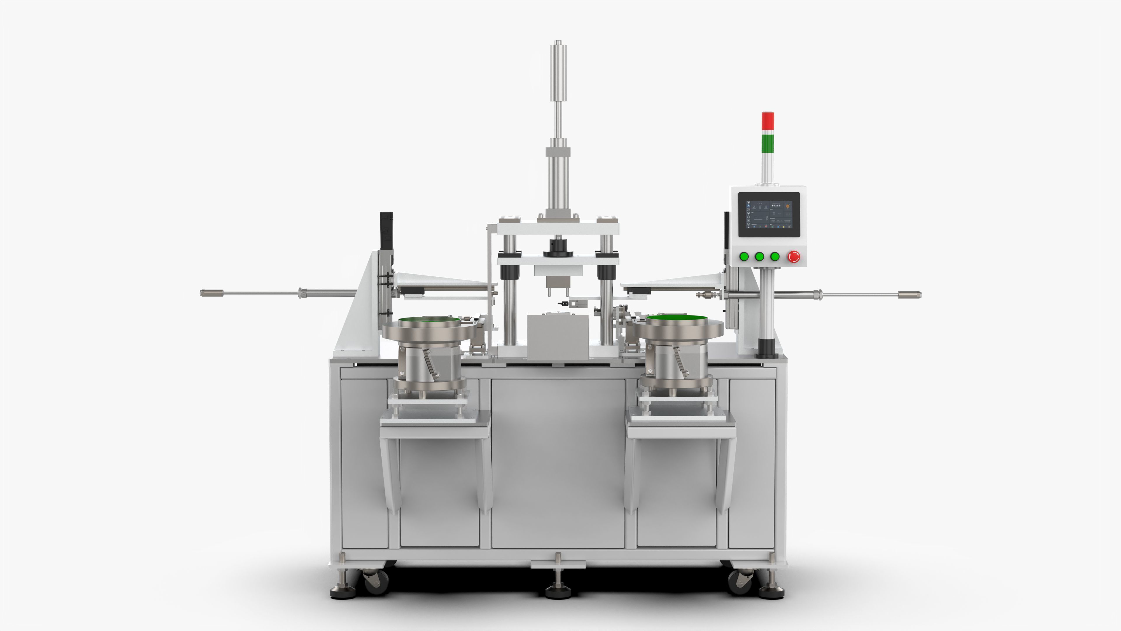 Automatic Shaft Loading and Unloading Press Machine 3D model | CGTrader
