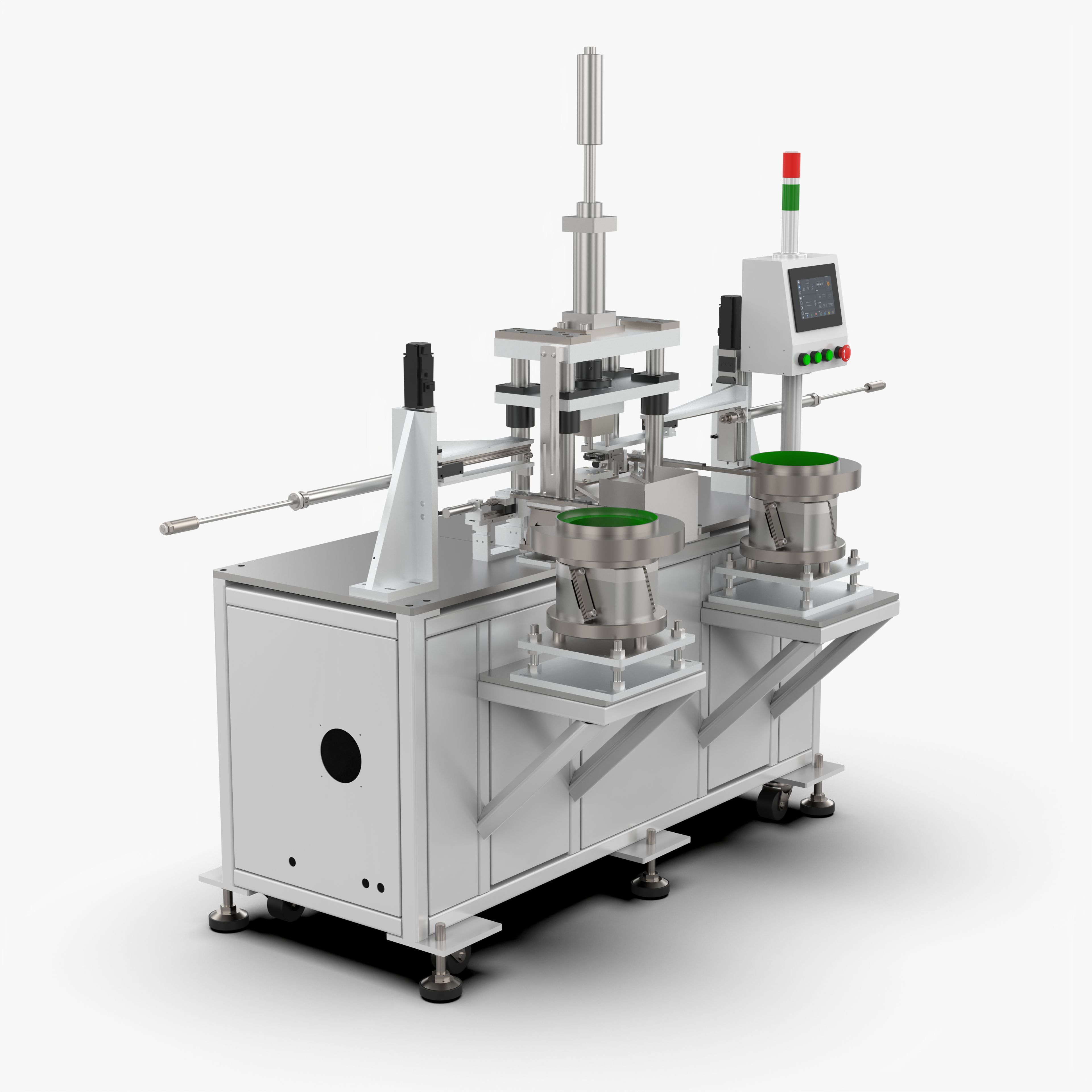 Automatic Shaft Loading and Unloading Press Machine 3D model | CGTrader