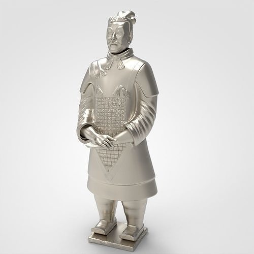 Terracotta Army sculptures depicting the armies of Qin Shi Huang 3D model 3D printable | CGTrader
