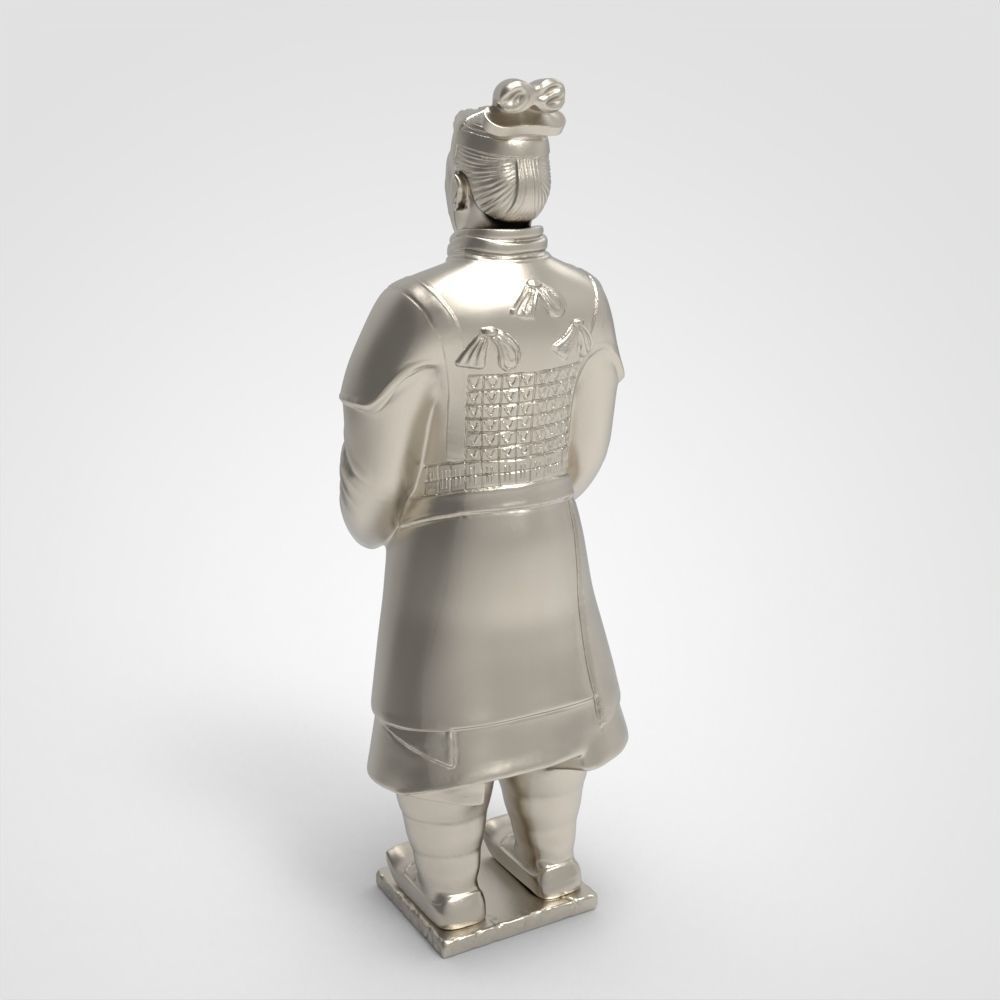 Terracotta Army sculptures depicting the armies of Qin Shi Huang 3D model 3D printable | CGTrader