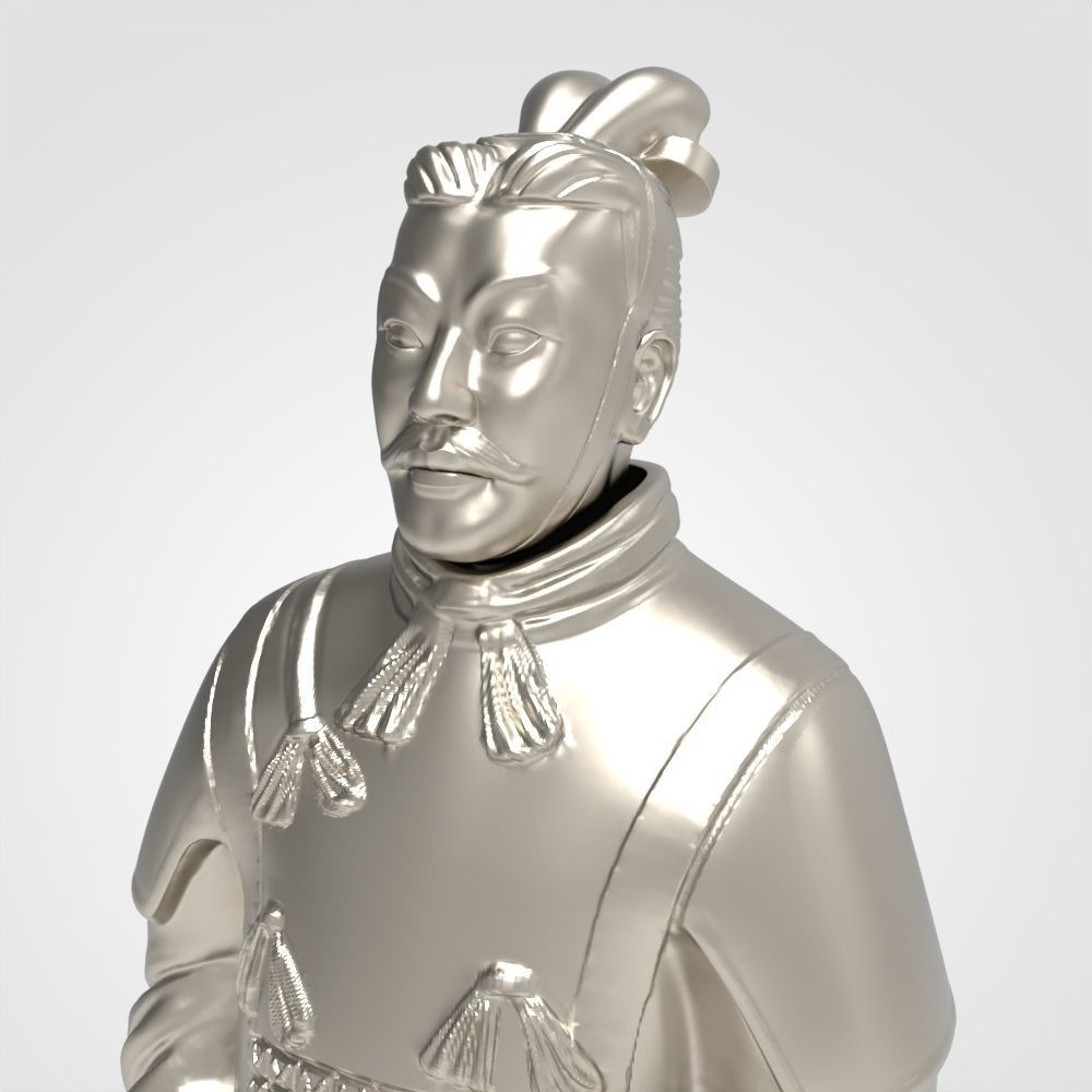 Terracotta Army sculptures depicting the armies of Qin Shi Huang 3D model 3D printable | CGTrader