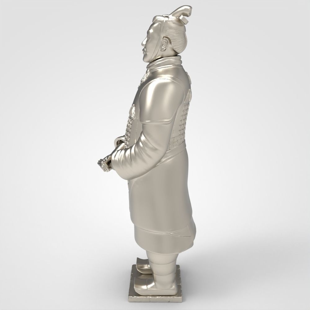 Terracotta Army sculptures depicting the armies of Qin Shi Huang 3D model 3D printable | CGTrader