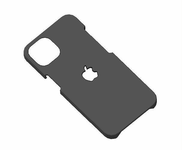 iphone 13 back case 3D model 3D printable CGTrader