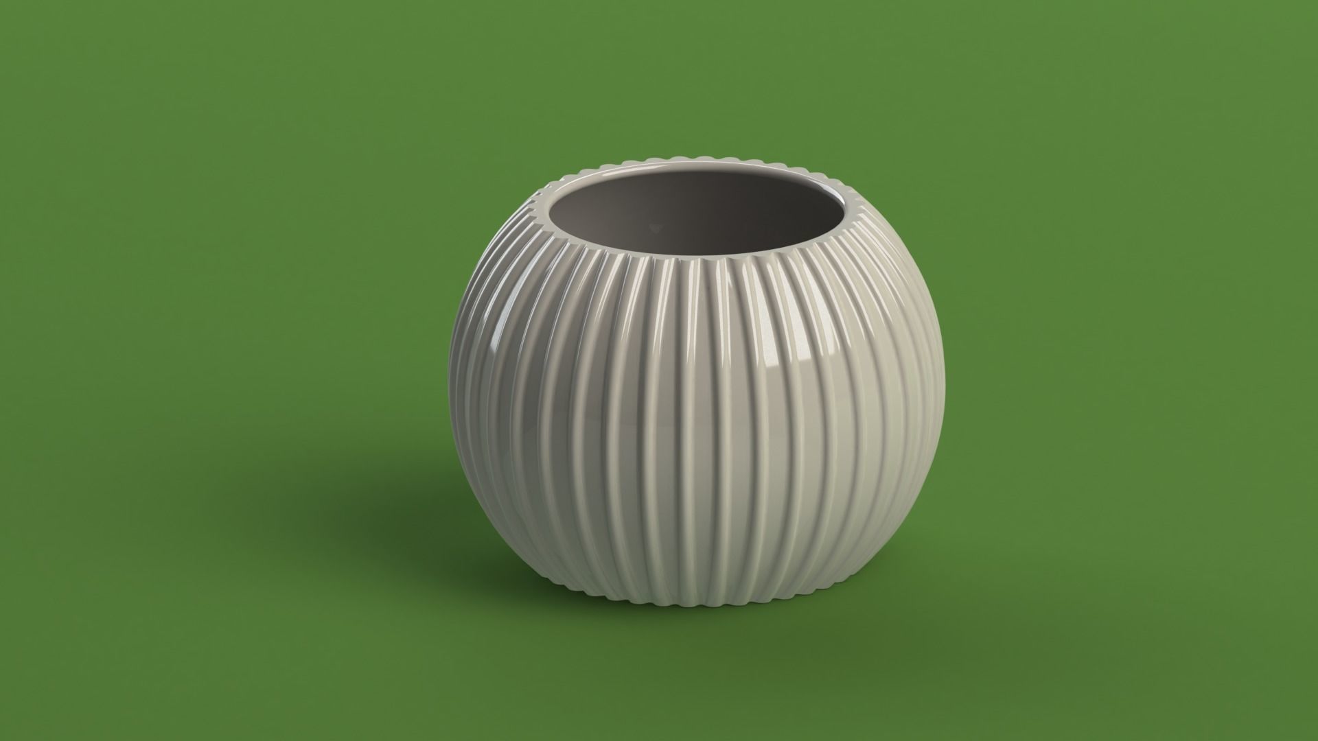 Flowerpot v2 3D model 3D printable CGTrader