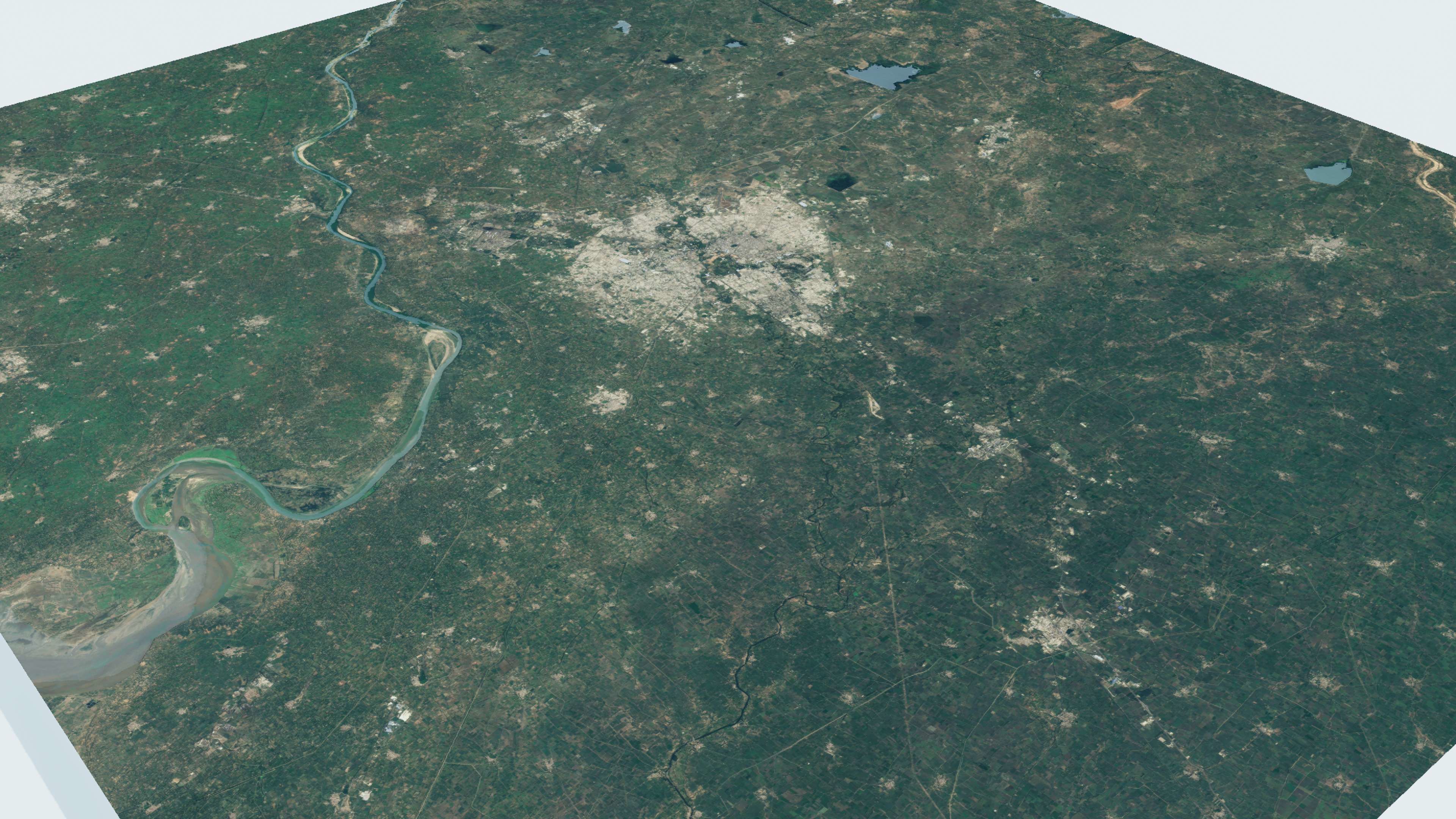 Vadodara India City Landscape 3D Model 3D model | CGTrader