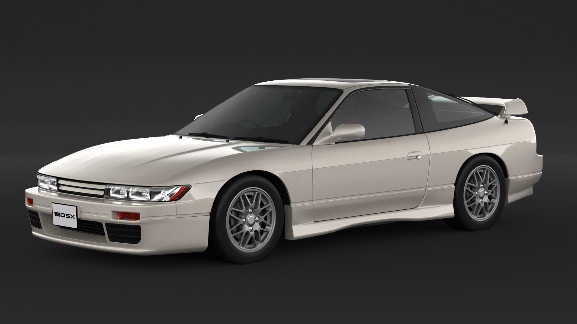 Nissan 180SX Sileighty 3D model | CGTrader