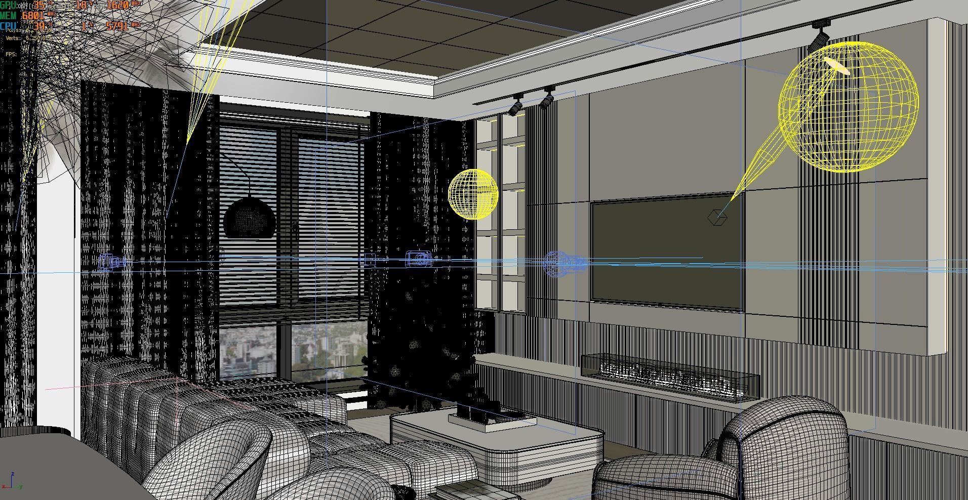 Living room free 3d model free 3D model | CGTrader