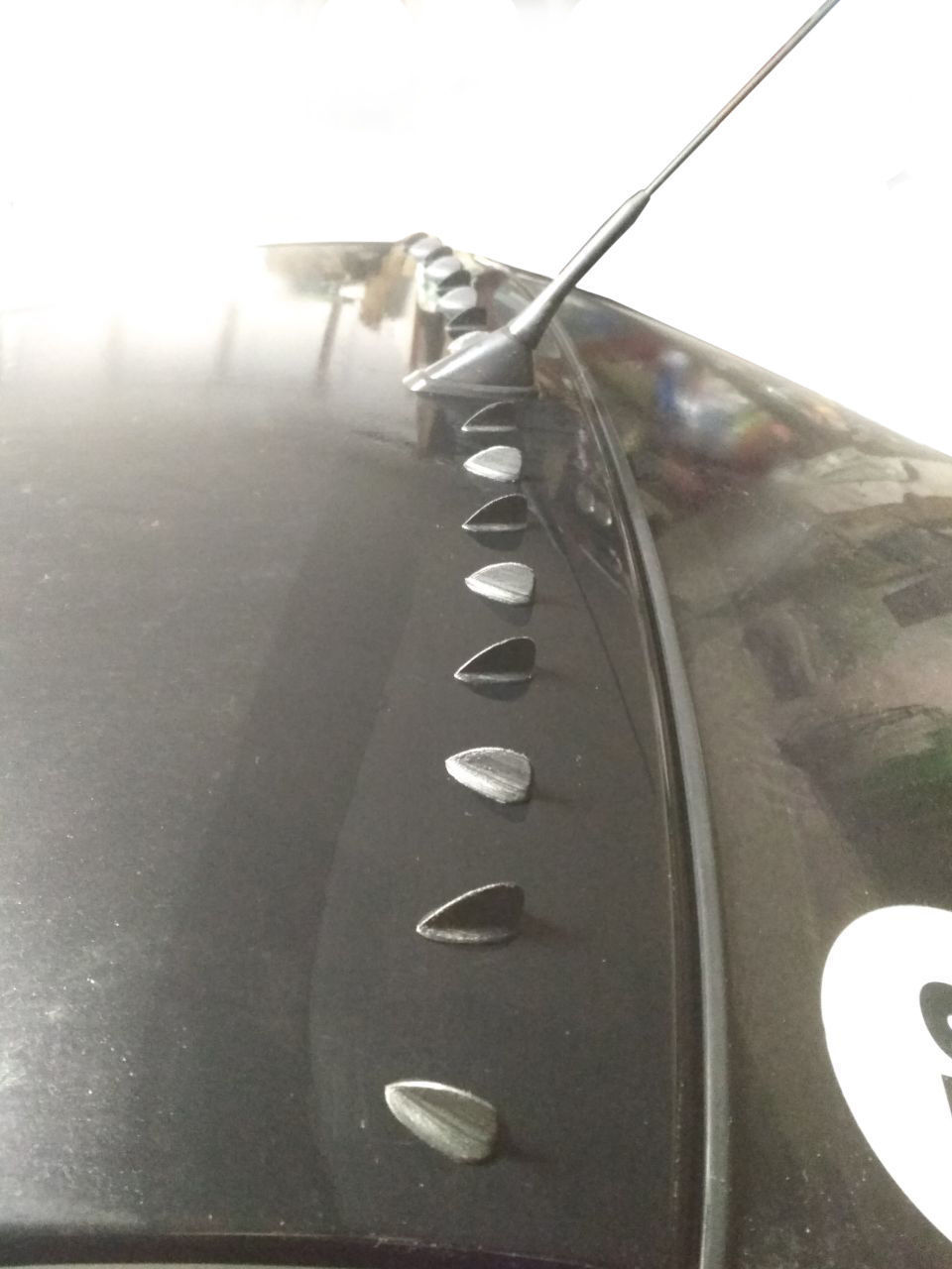 Vortex generator 3d printable Mitsubishi Lancer EVO alternative 3D