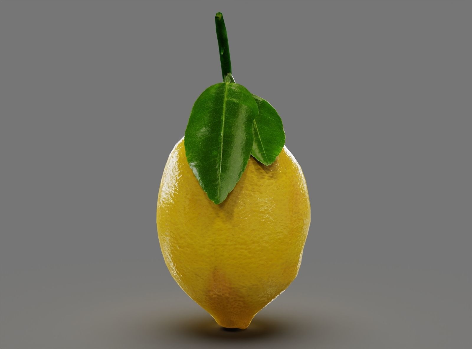 3D model Fruits Lemon VR / AR / low-poly | CGTrader