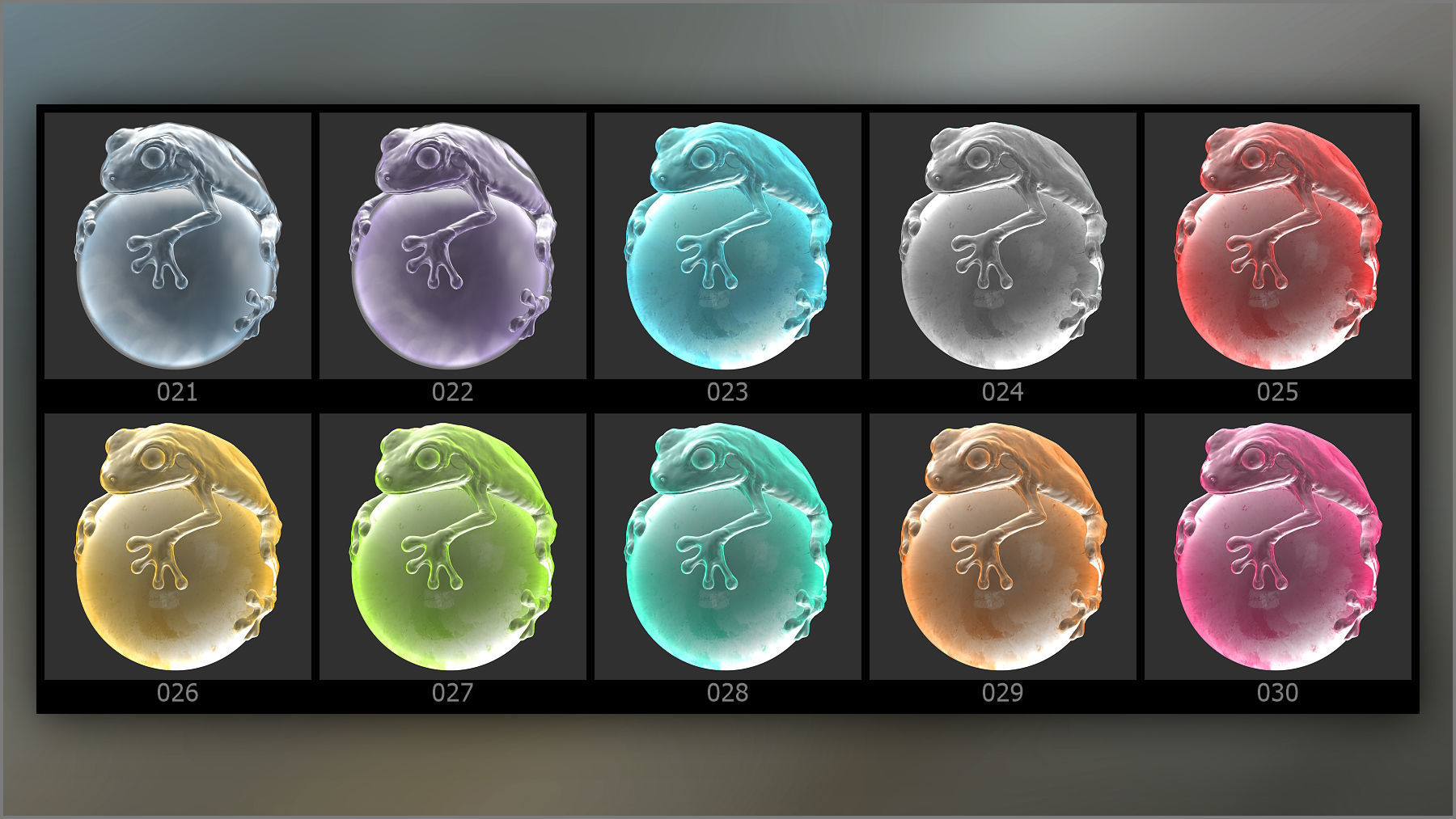 Matcaps Matcaps Megapack 100 Colored Glass For ZBrush Texture | CGTrader