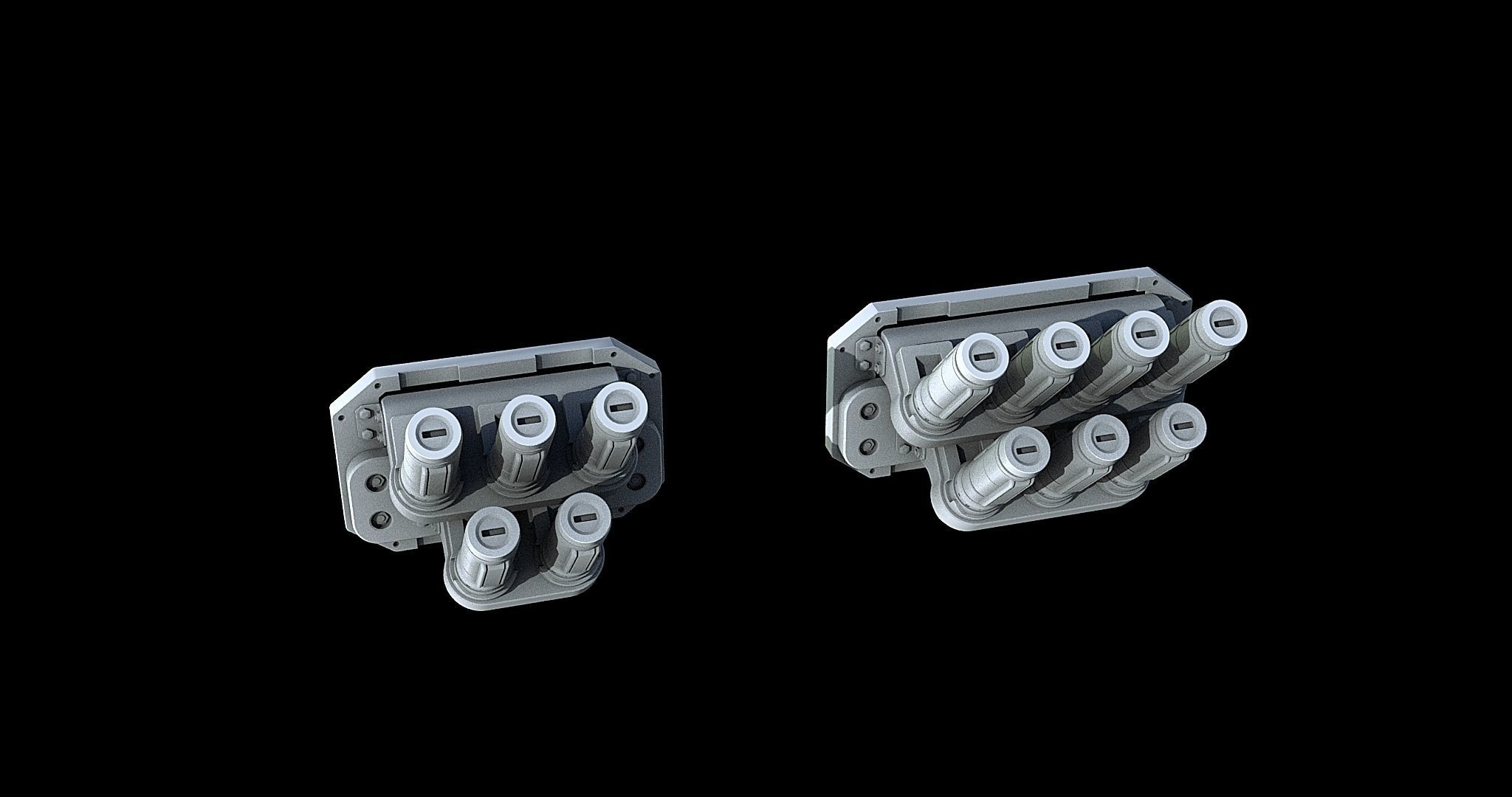 Sci-Fi KitBash and Props Pack Part four 3D model | CGTrader
