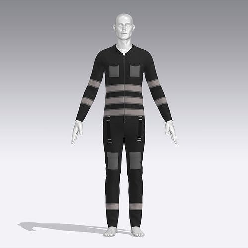 3D model Climber Outfit VR / AR / lowpoly CGTrader