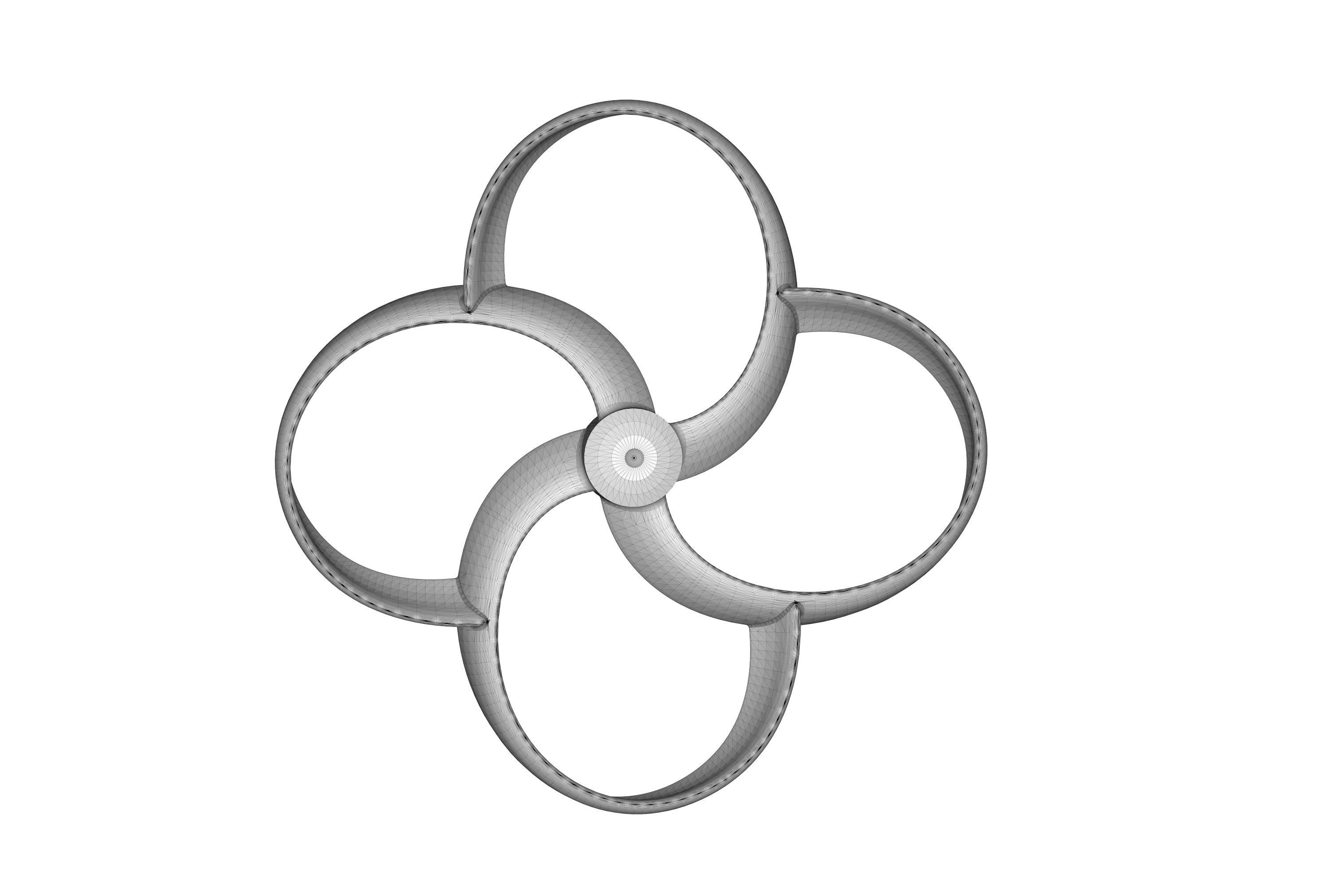 Toroidal drone propeller 3D model 3D printable CGTrader