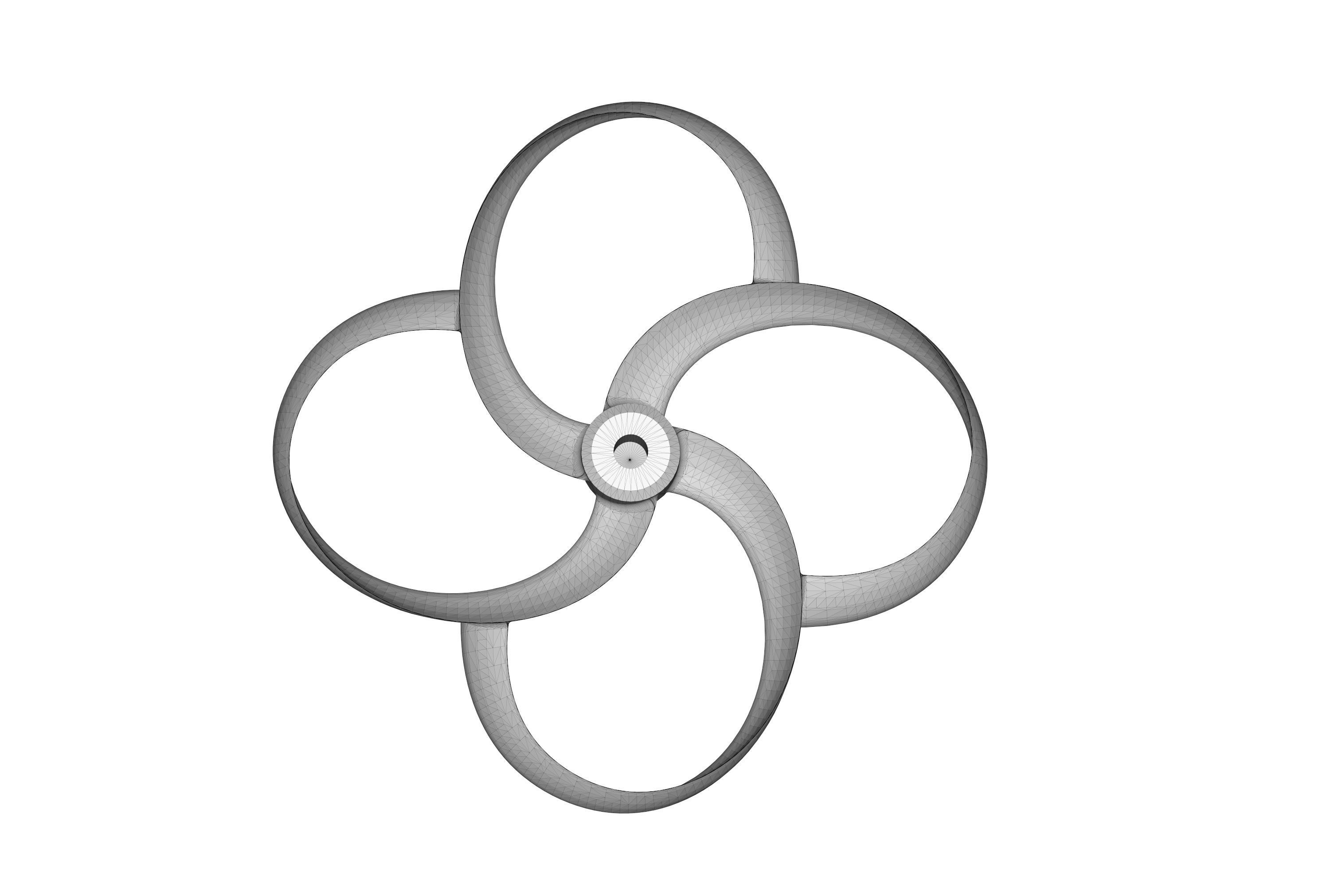 Toroidal drone propeller 3D model 3D printable CGTrader