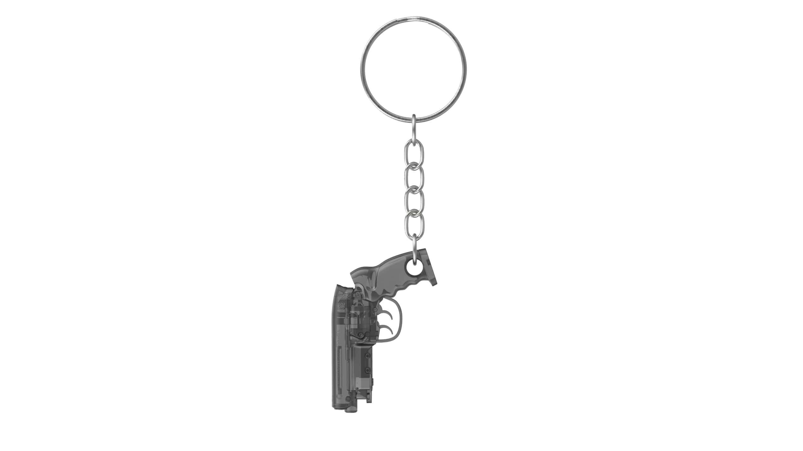 Keychain - Deckards Blaster - BladeRunner - Printable - STL 3D model 3D ...