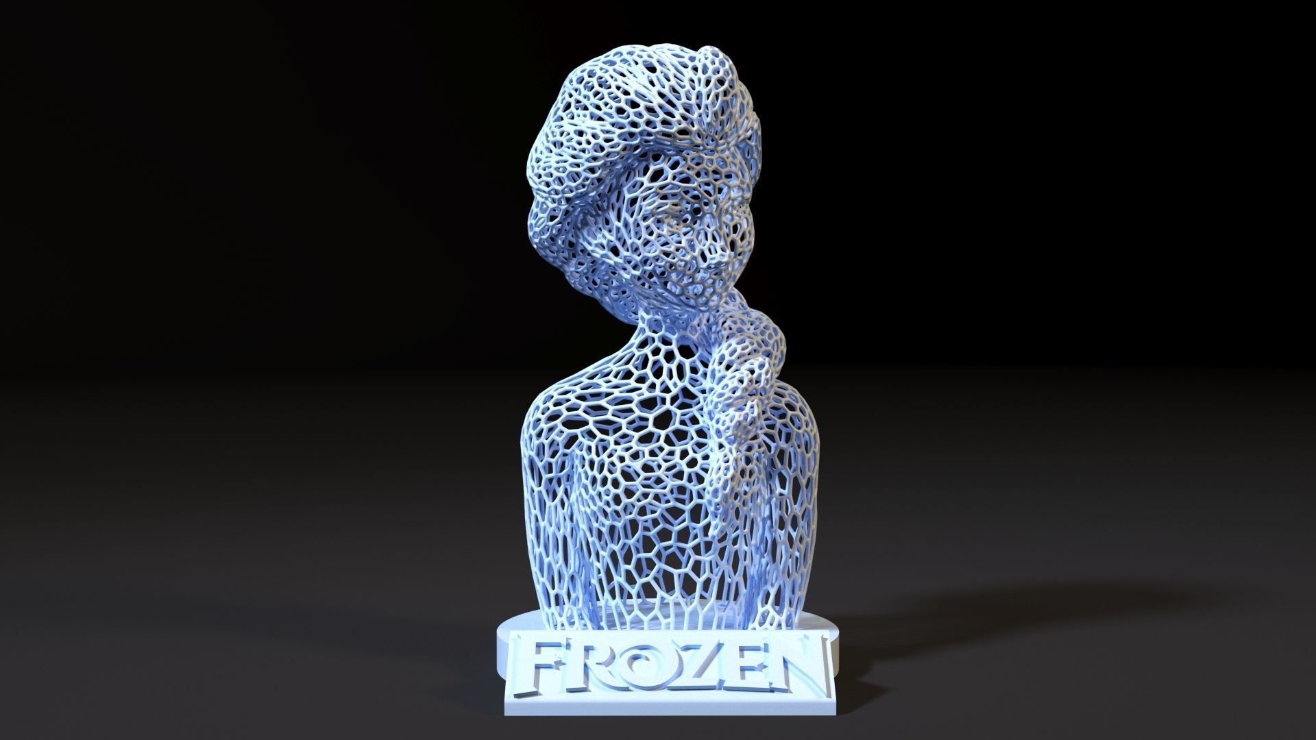 Frozen Elsa 3D model 3D printable | CGTrader