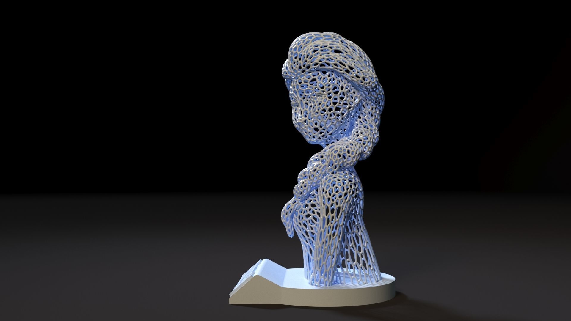 Frozen Elsa 3D model 3D printable | CGTrader
