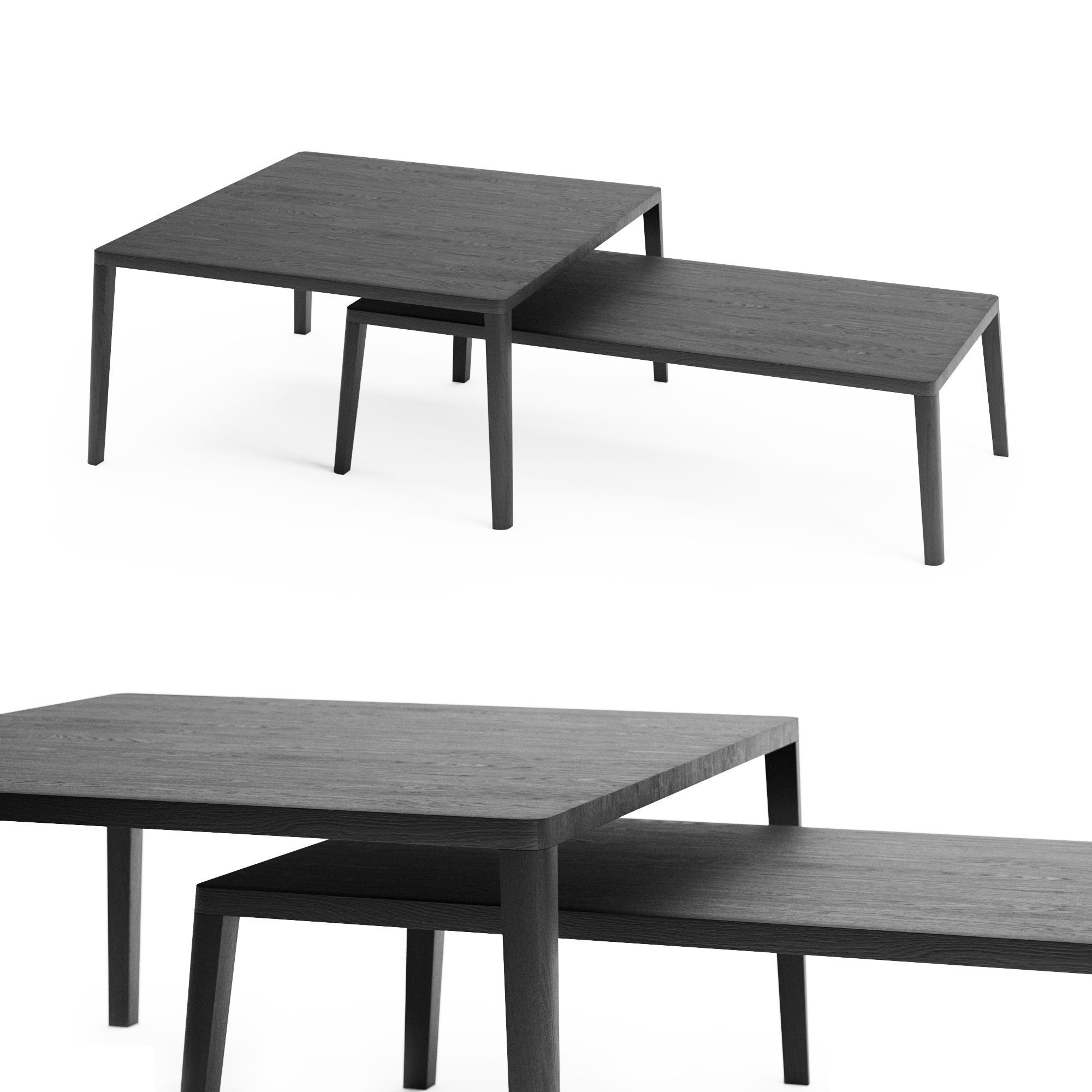 Bolia Coffee Table Graceful 3D model CGTrader