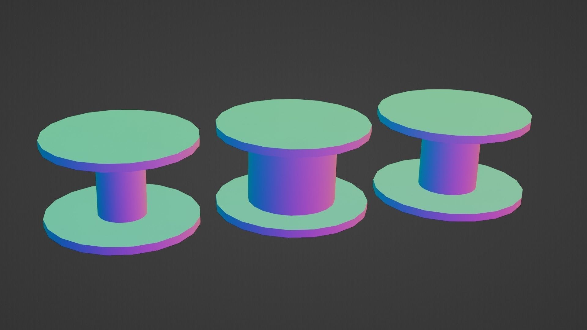 3D model Cable Reel GAME READY VR / AR / lowpoly CGTrader