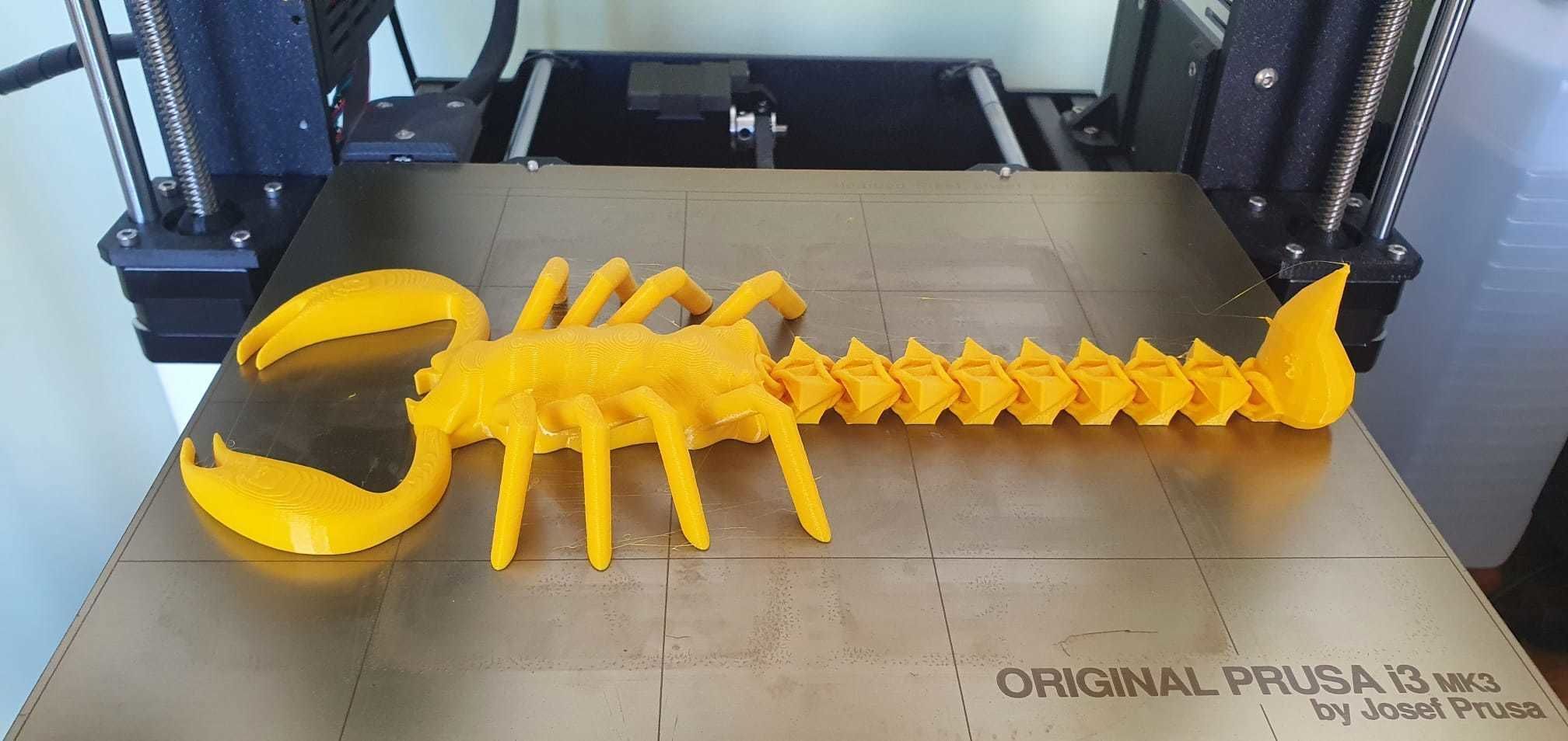 Articulated Scorpion 3D model 3D printable | CGTrader