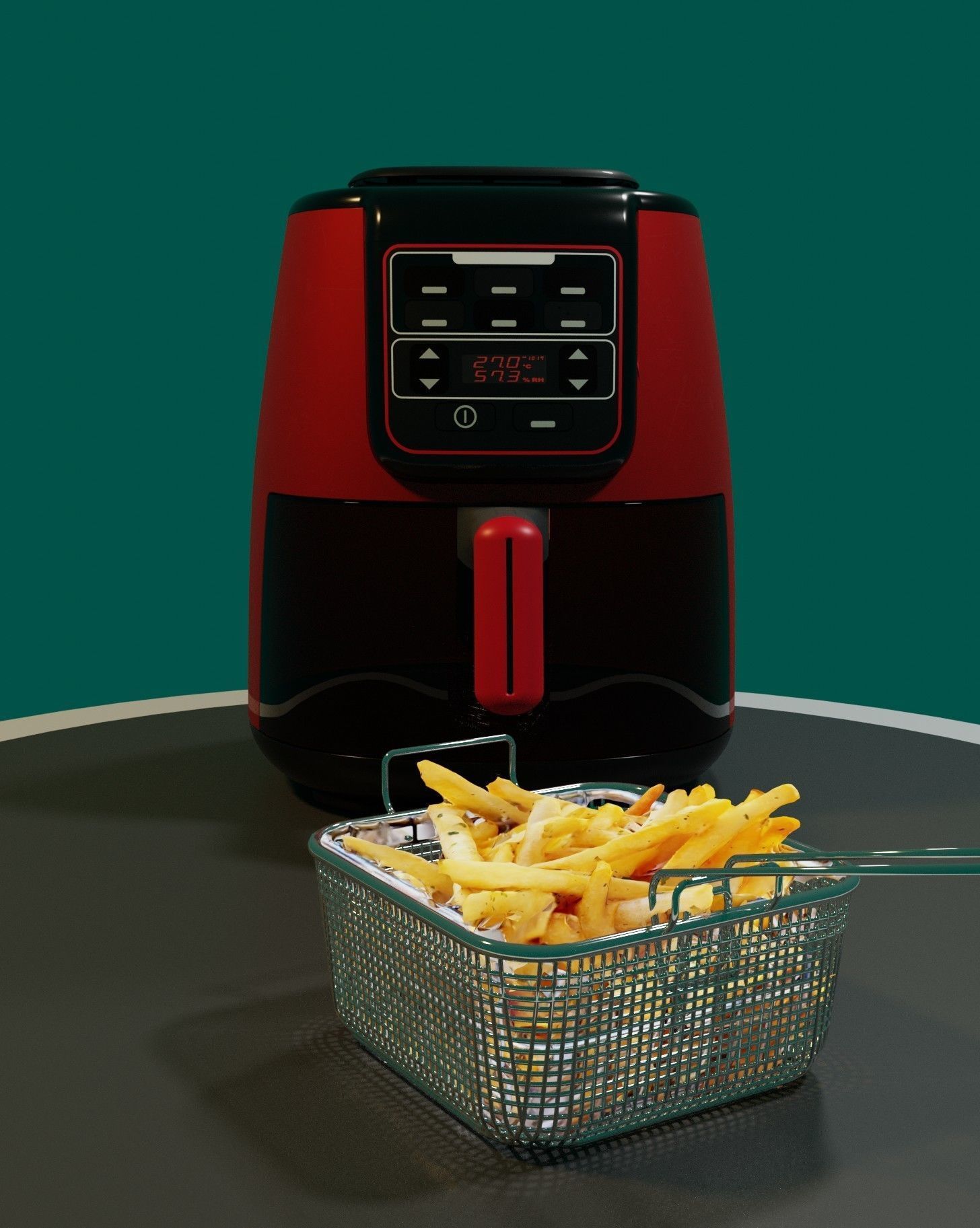 Air Fry Machine 3D model CGTrader
