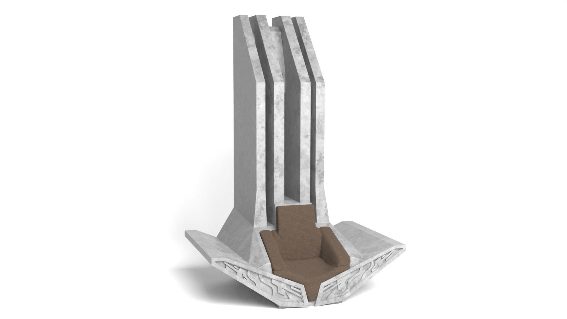 Bo-Katans Throne 1-6 scale 3D model 3D printable | CGTrader