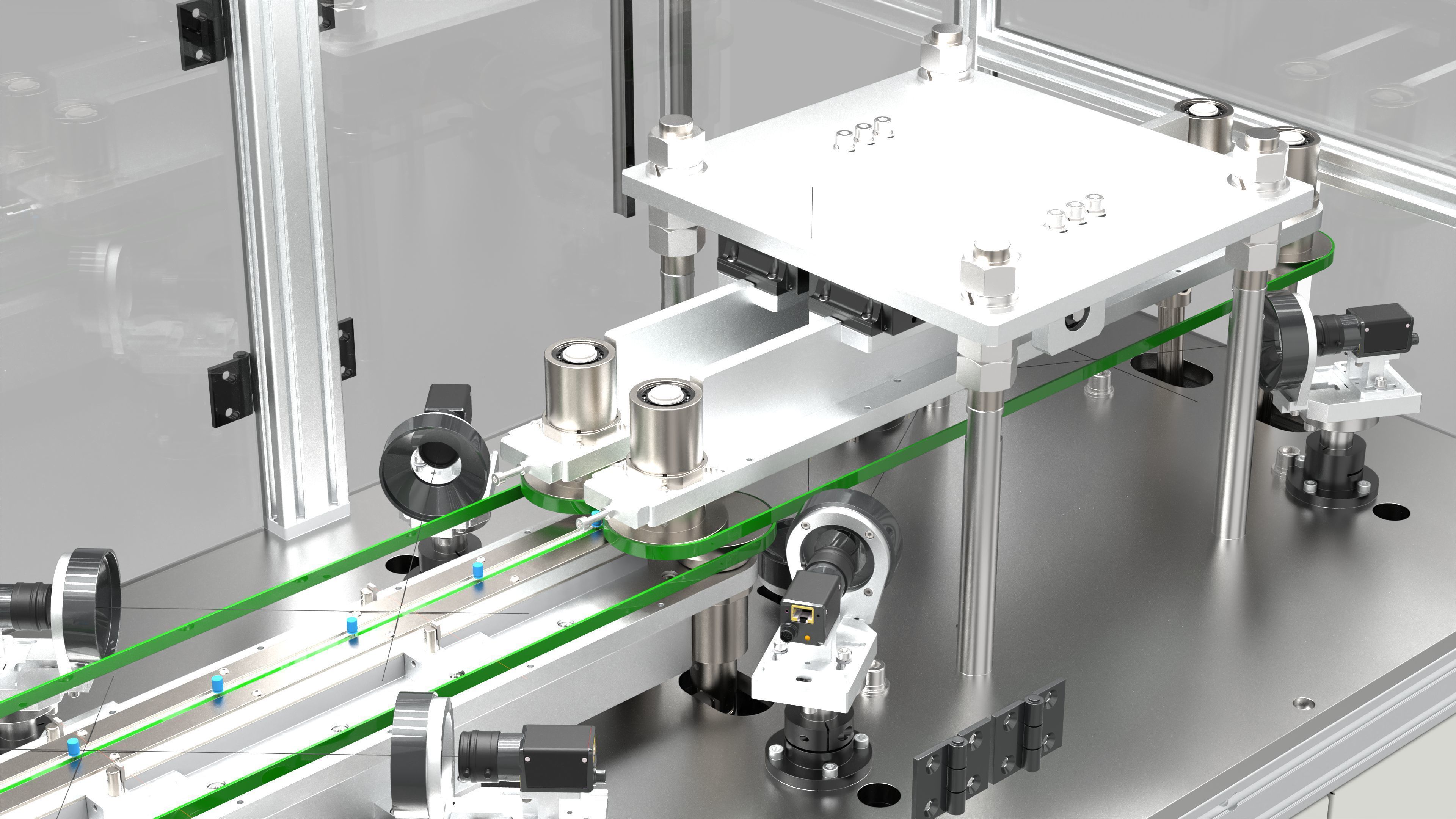CCD Capacitance Defect Detection Machine 3D model CGTrader