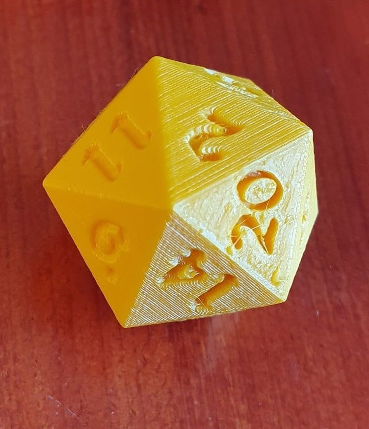 Dungeons and Dragons Dice set 3D model 3D printable CGTrader