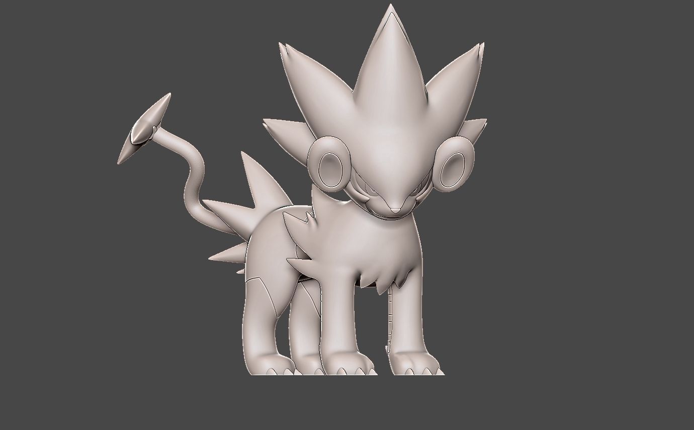 Pokemon shinx evolution pack 3D model 3D printable | CGTrader