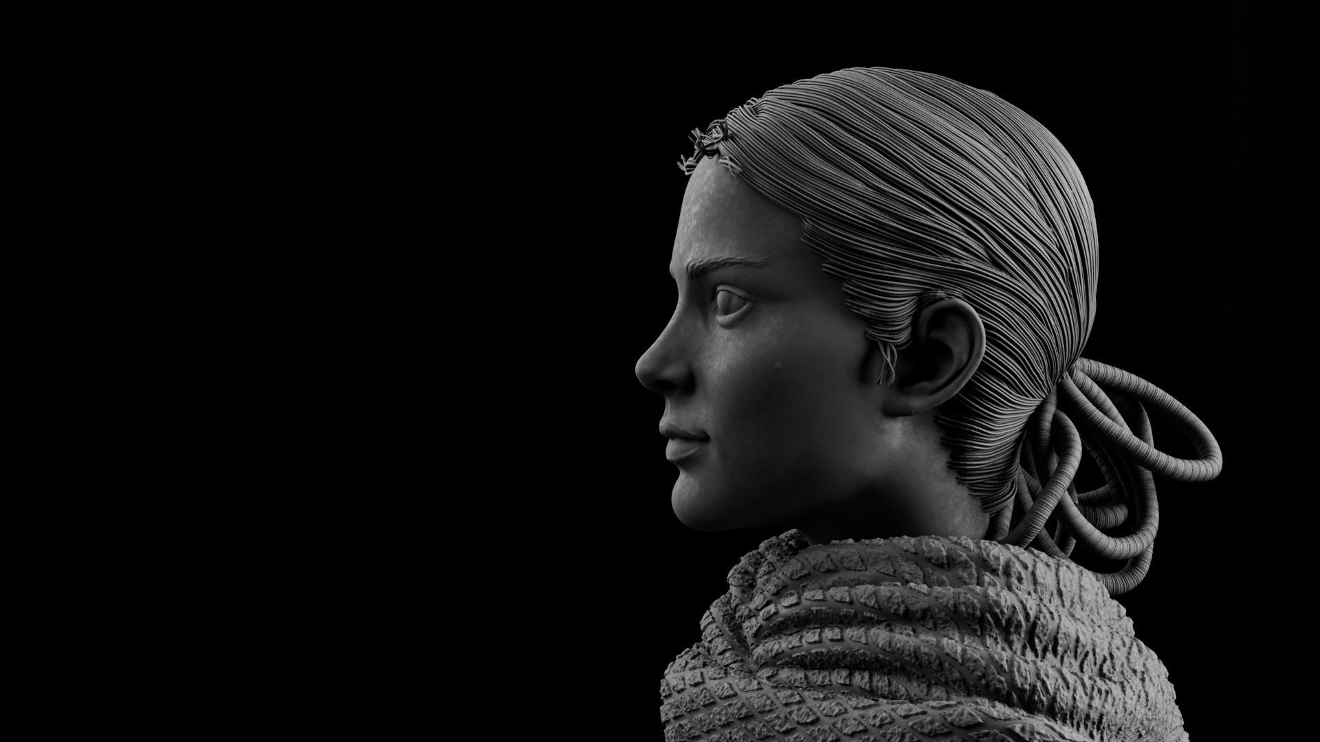 Natalie Portman - Padme Amidala - Star Wars Episode II 3D model 3D ...