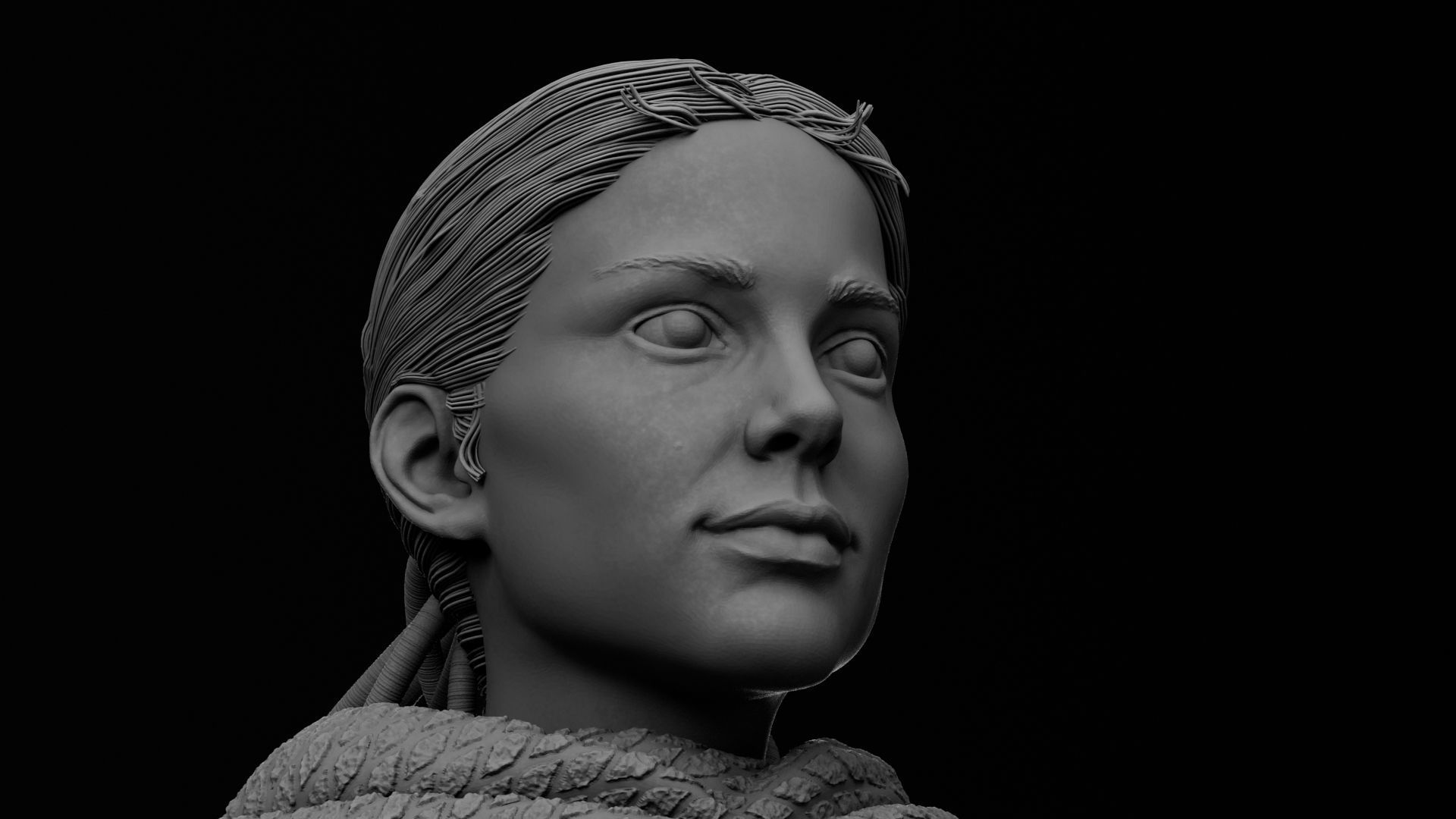 Natalie Portman - Padme Amidala - Star Wars Episode II 3D model 3D ...