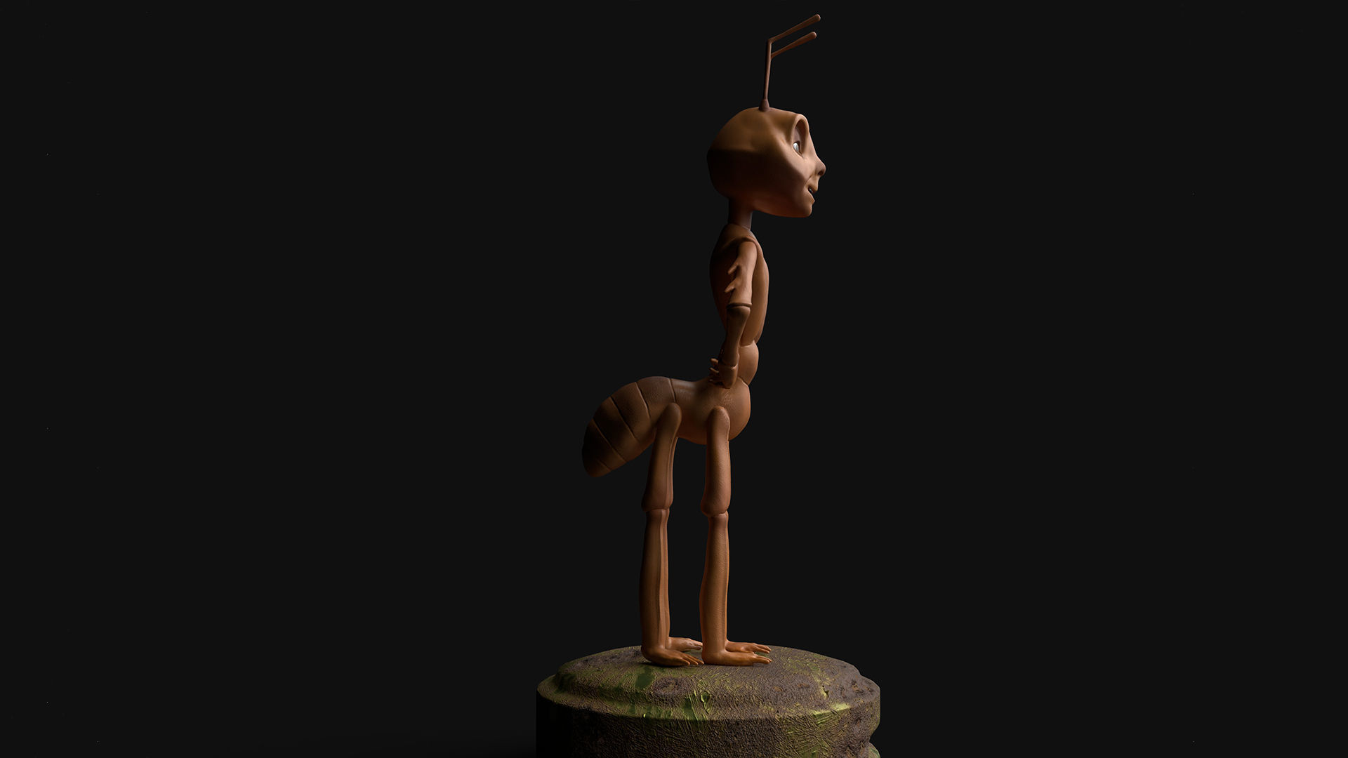3D model AntZ in zbrush VR / AR / low-poly | CGTrader