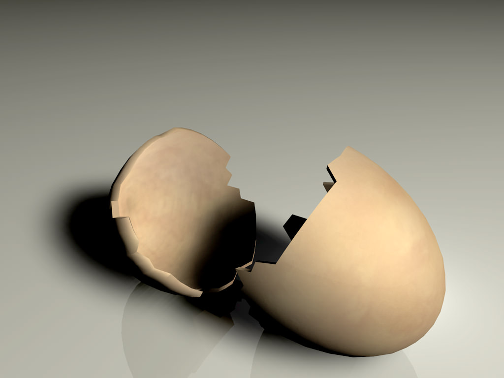 one litle egge Free 3D model
