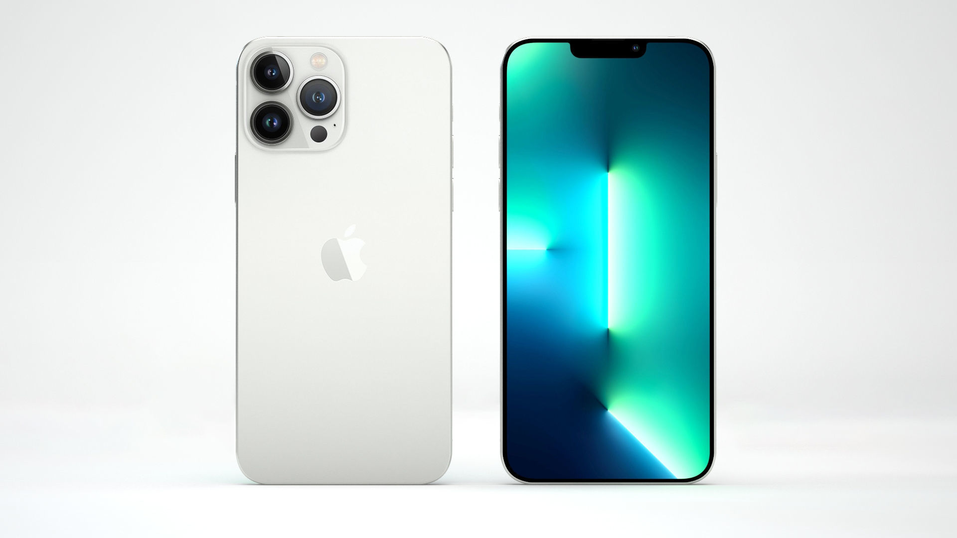 iPhone 13 Pro Max Silver 3D model CGTrader