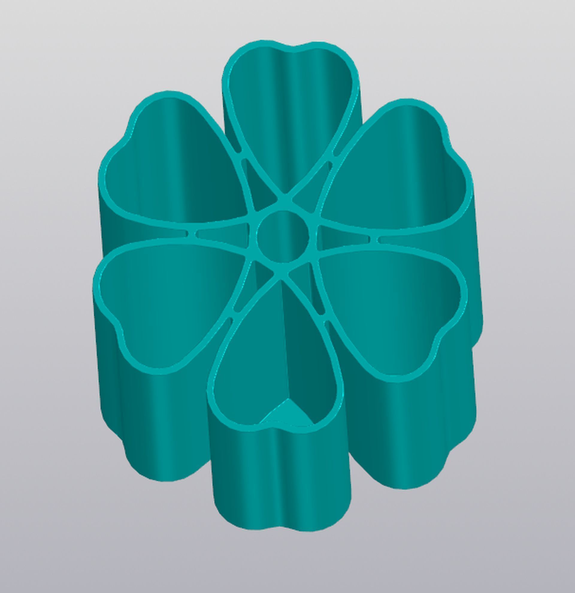 Flower Pen holder Organizer 3D model 3D printable CGTrader