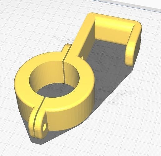 Rollbar Steering Wheel Hook free 3D model 3D printable CGTrader