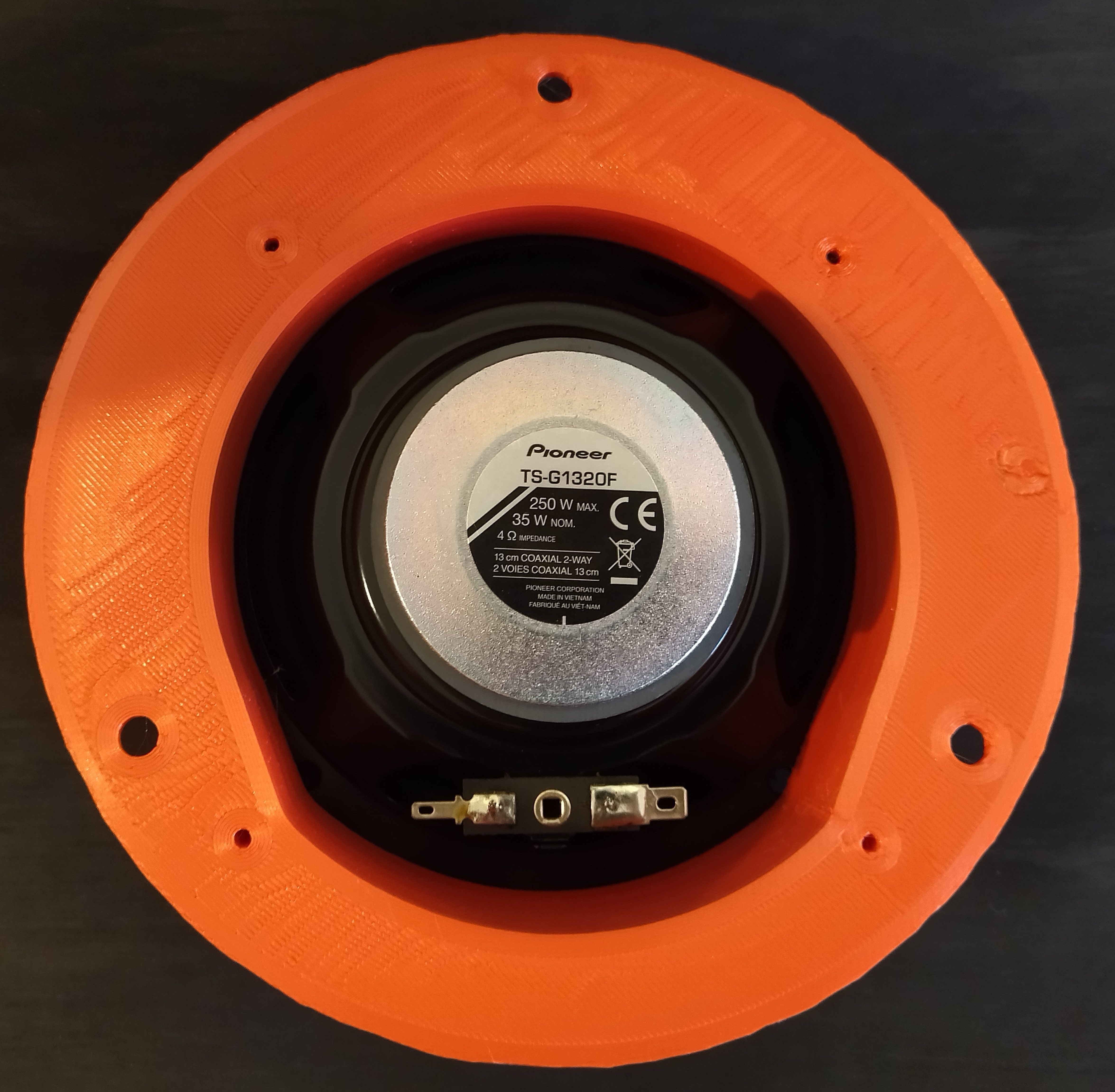 Adapter Opel Astra H Rear Speakers 130mm 3D model 3D printable | CGTrader