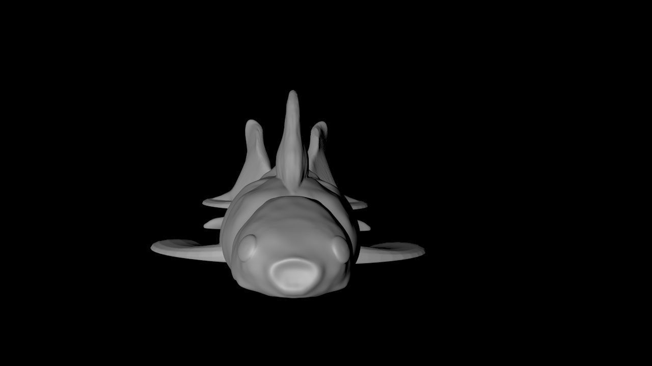 Articulated Koi Fish 3D model 3D printable CGTrader