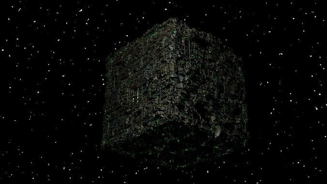 borg cube free 3D model | CGTrader