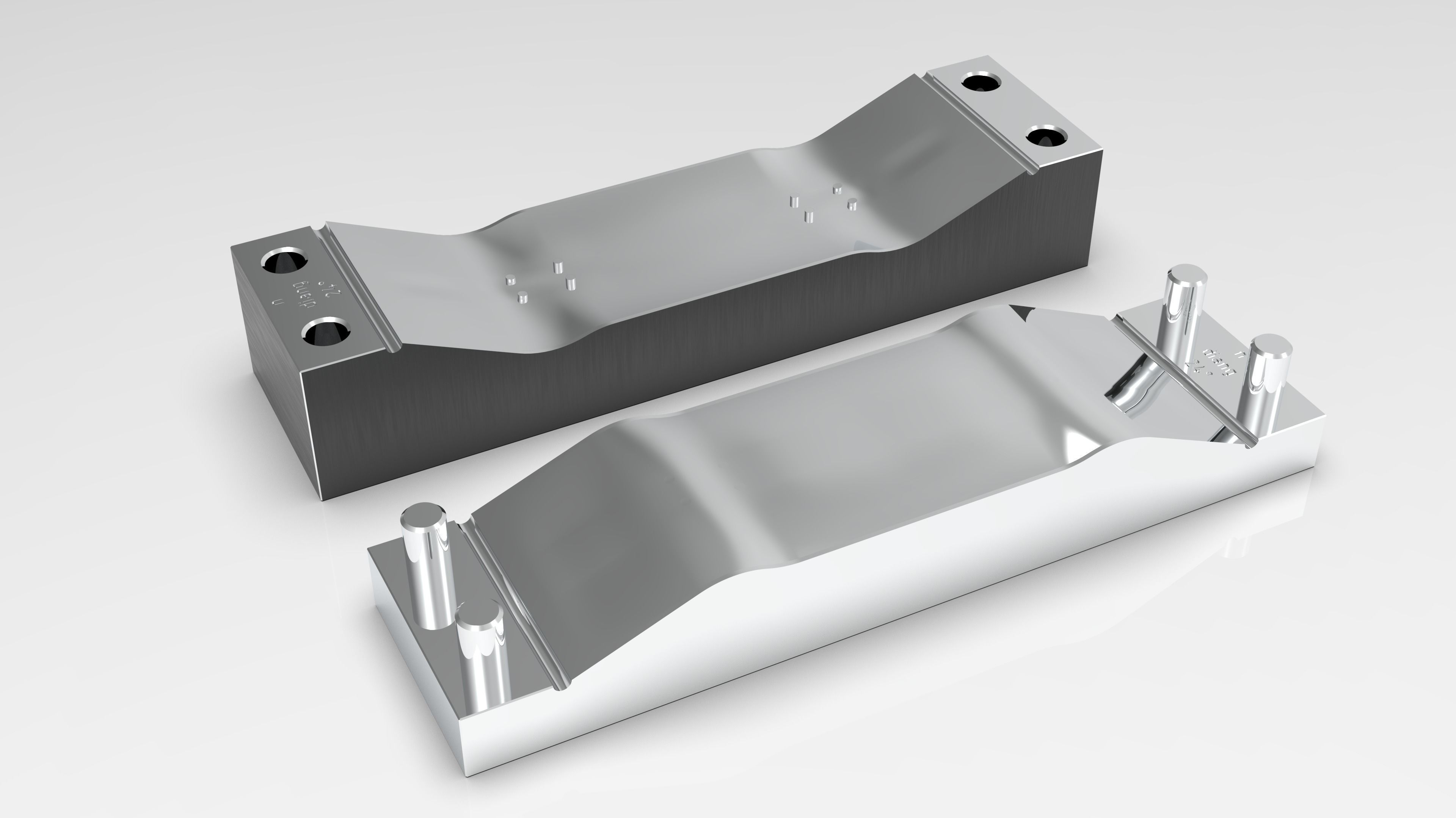 Fingerboard with Mold Design 3D model 3D printable CGTrader